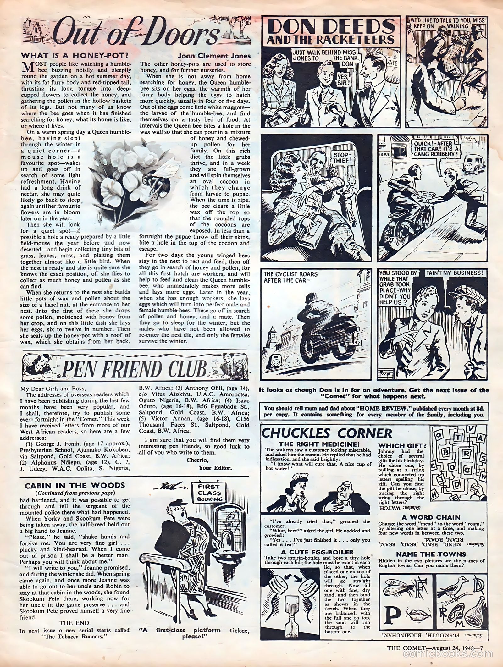 The Comet #51 (1948) — page 7 of 8