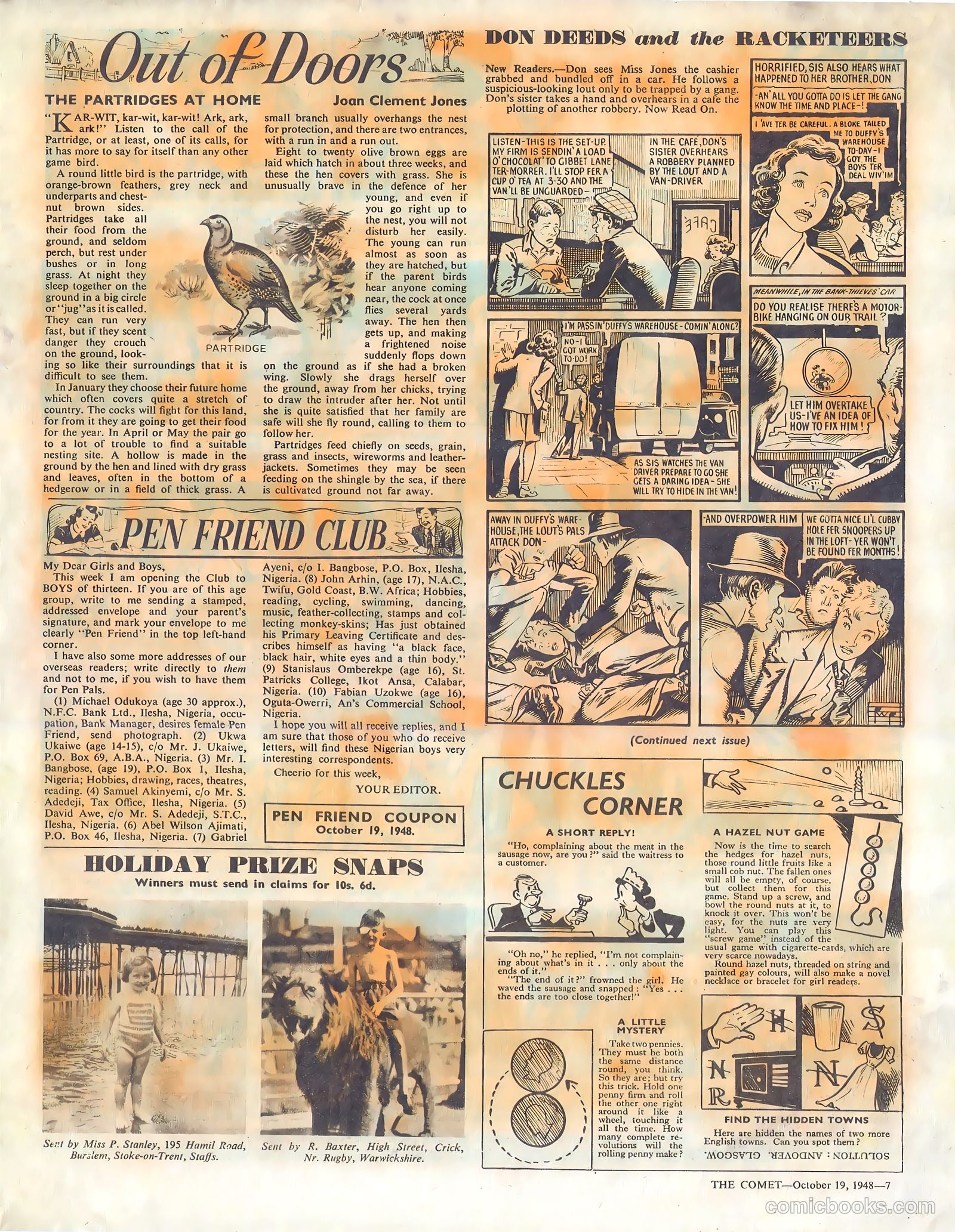The Comet #55 (1948) — page 7 of 8