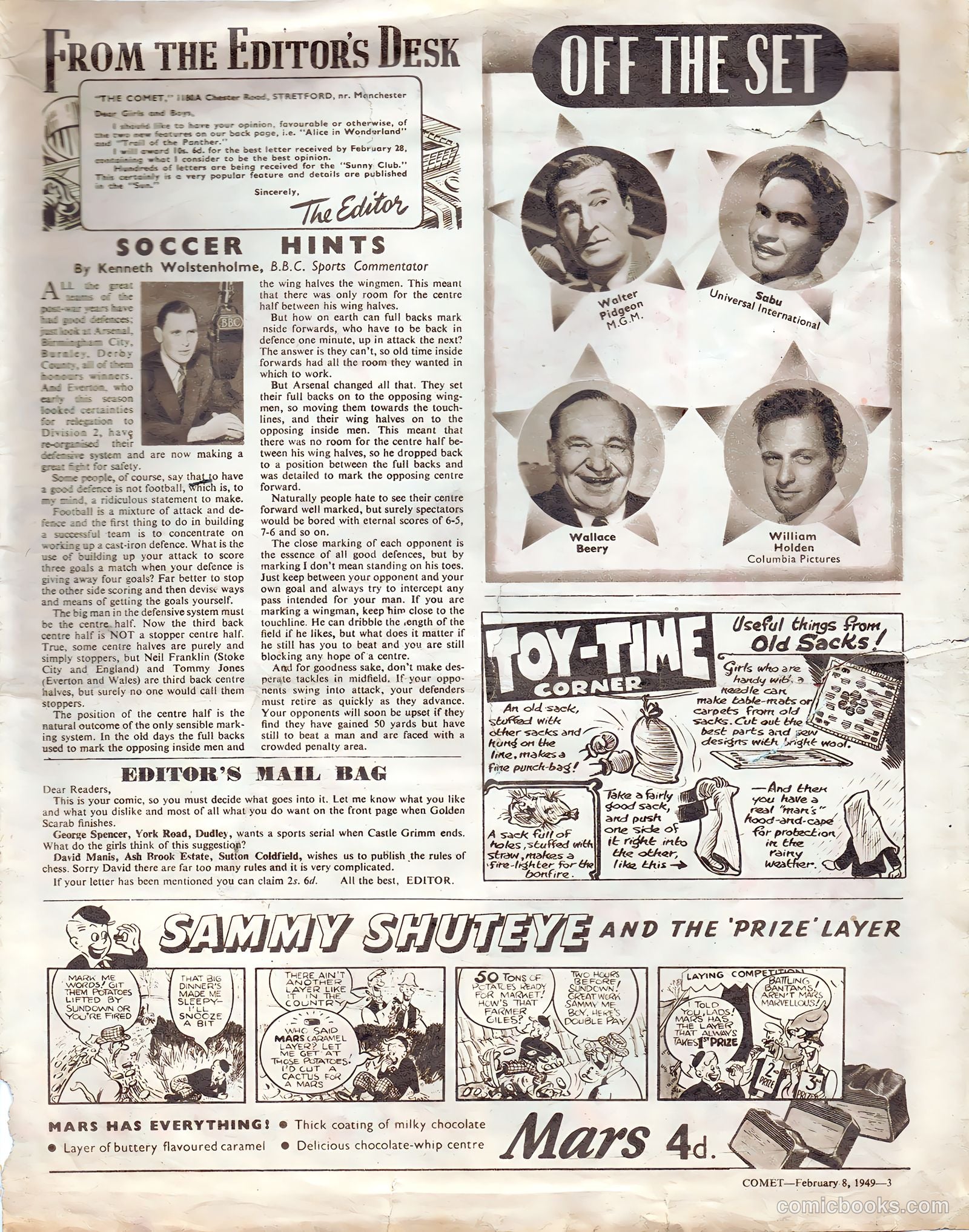 The Comet #65 (1949) — page 3 of 7