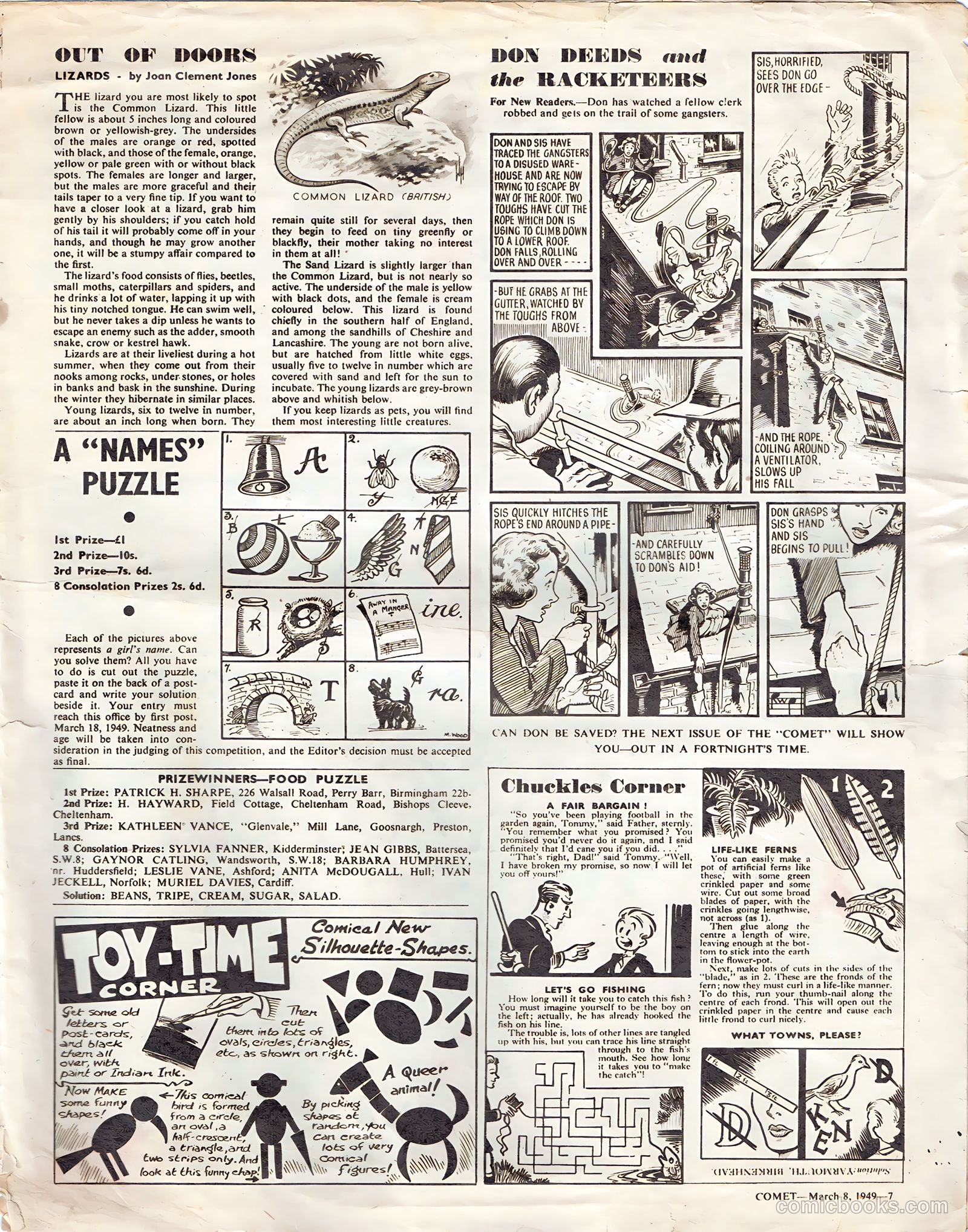 The Comet #65 (1949) — page 6 of 7