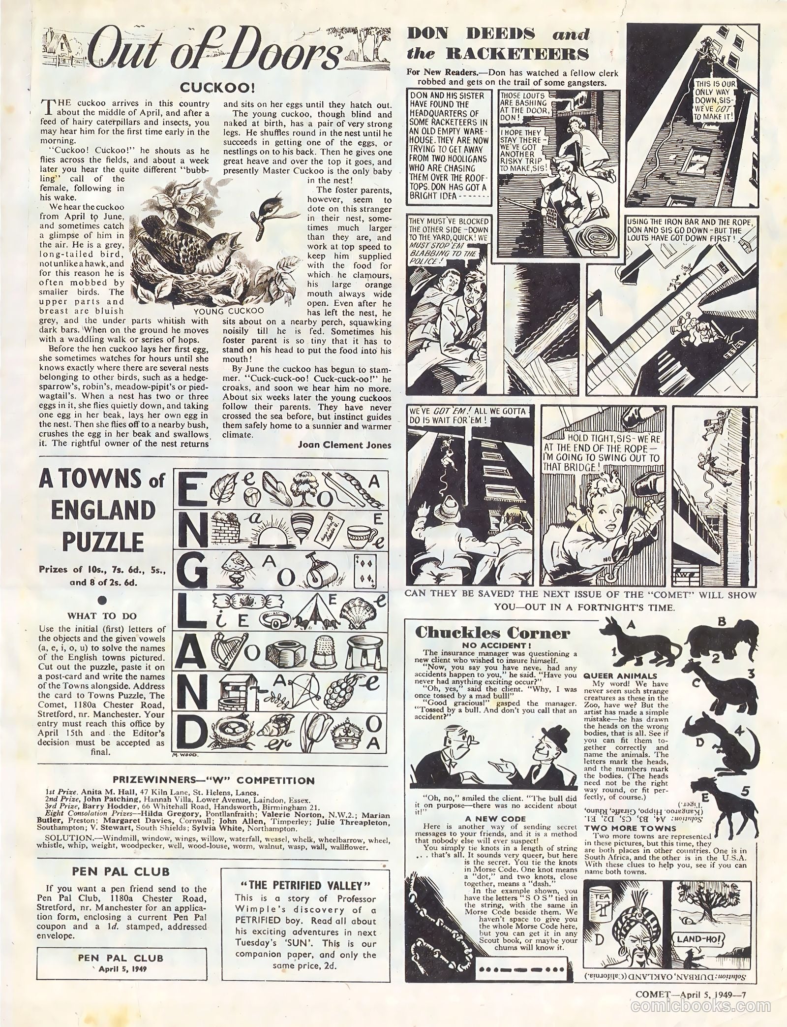 The Comet #67 (1949) — page 6 of 7