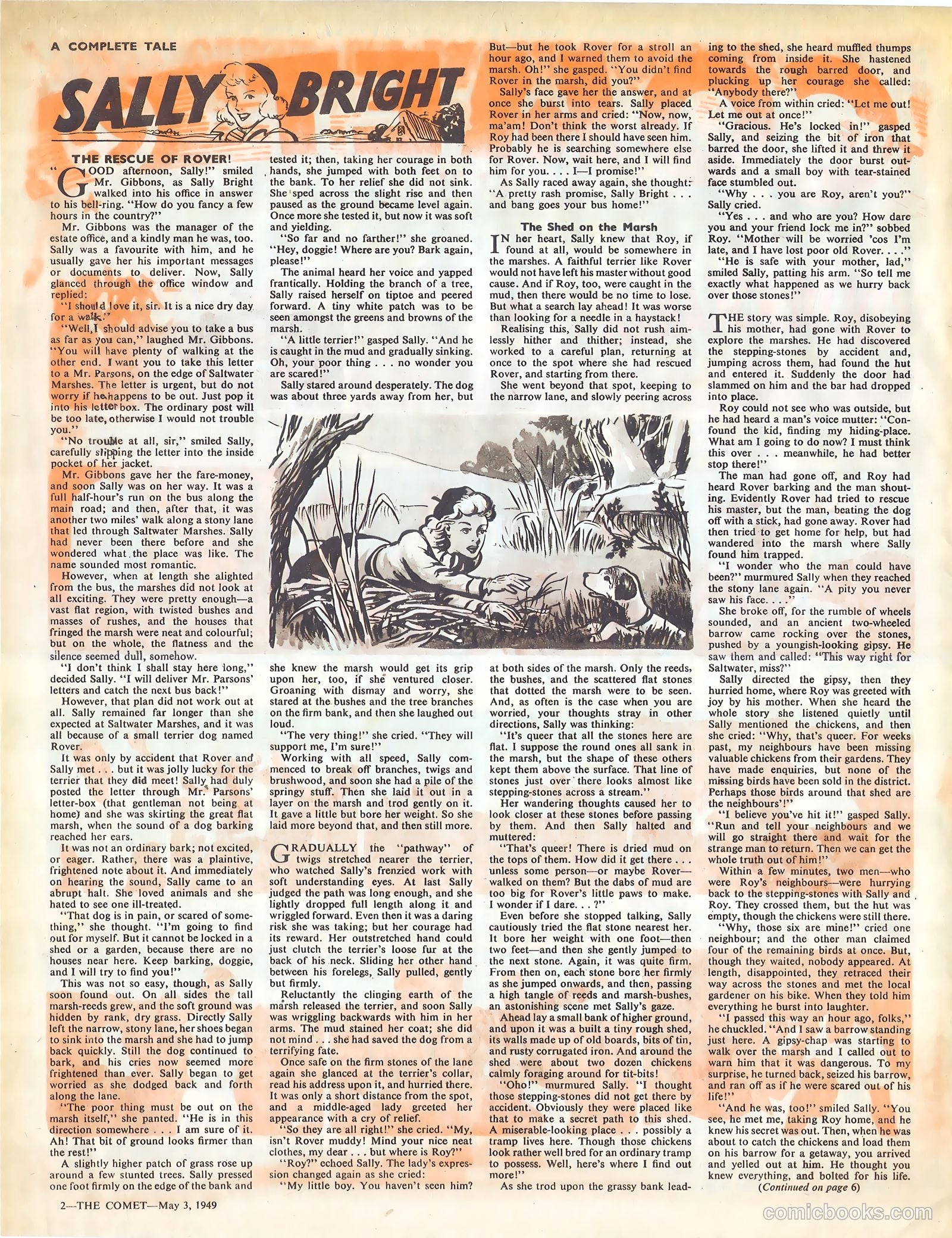The Comet #69 (1949) — page 2 of 7
