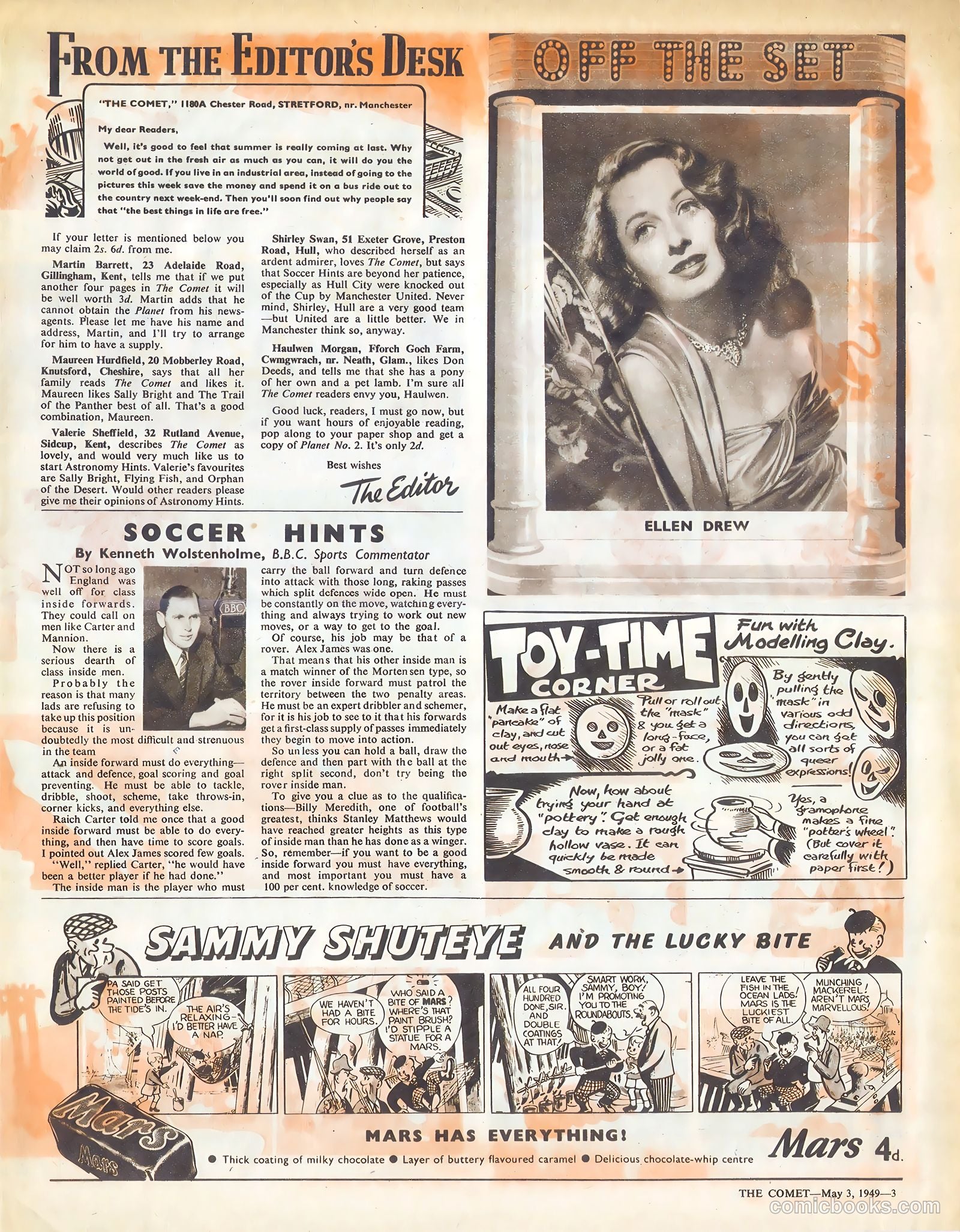 The Comet #69 (1949) — page 3 of 7