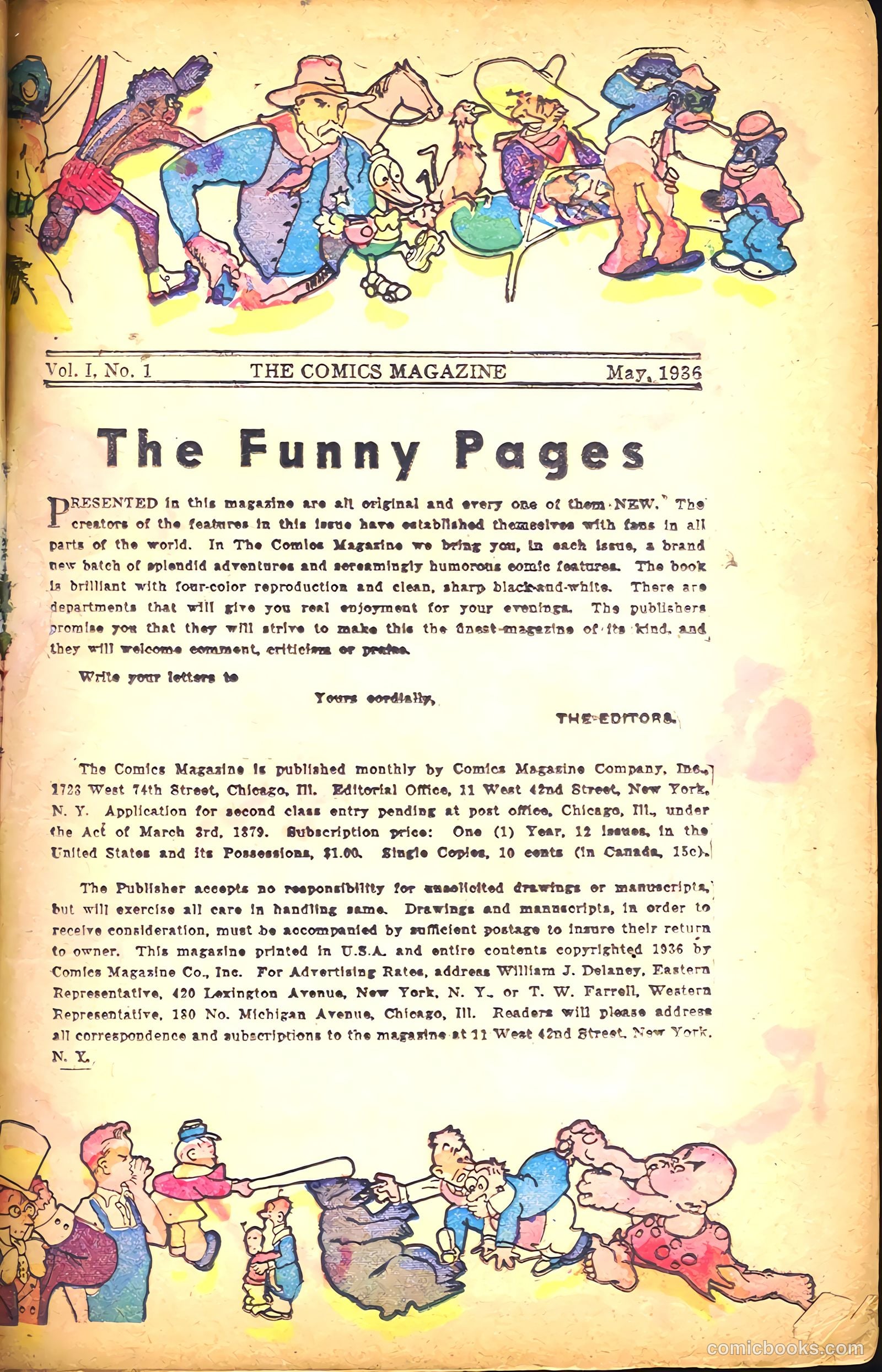 The Comics Magazine #1 (1936) — page 3 of 67