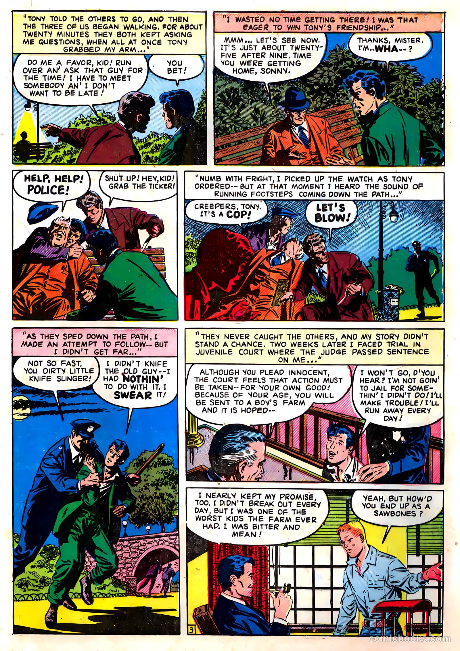 Crime Clinic #1 (1951) — page 5 of 36