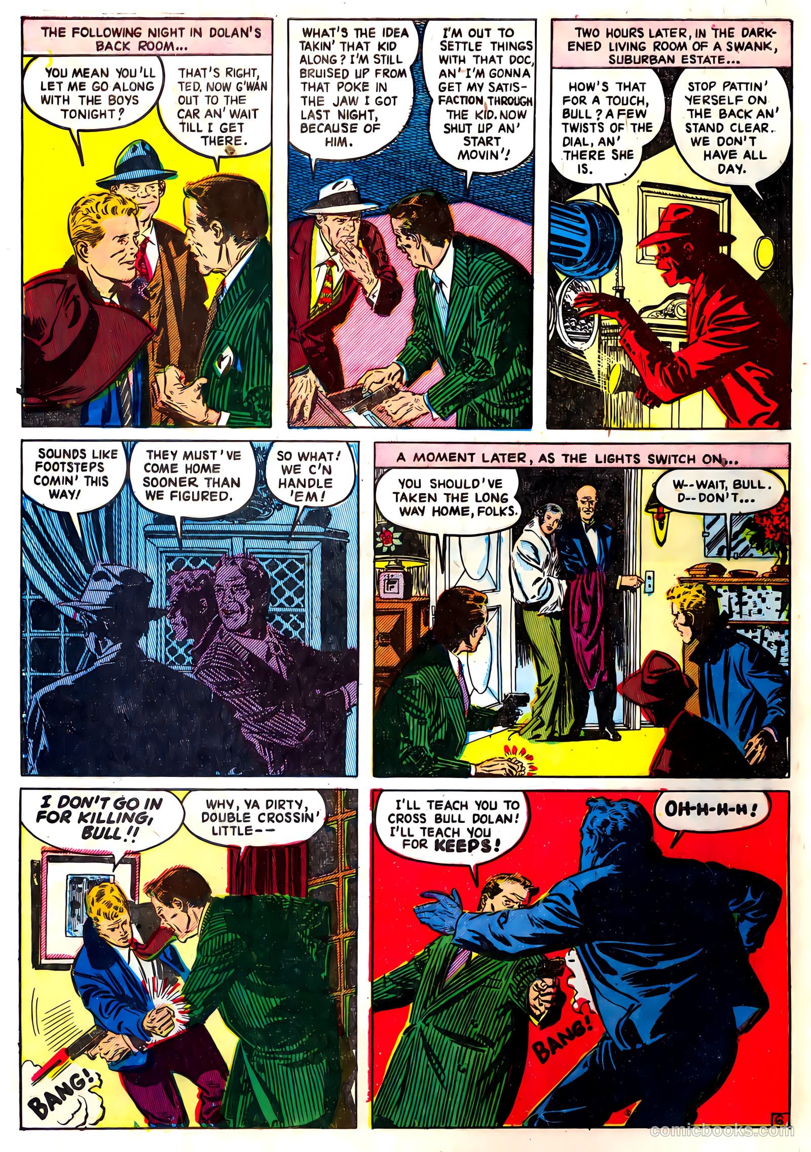 Crime Clinic #1 (1951) — page 8 of 36