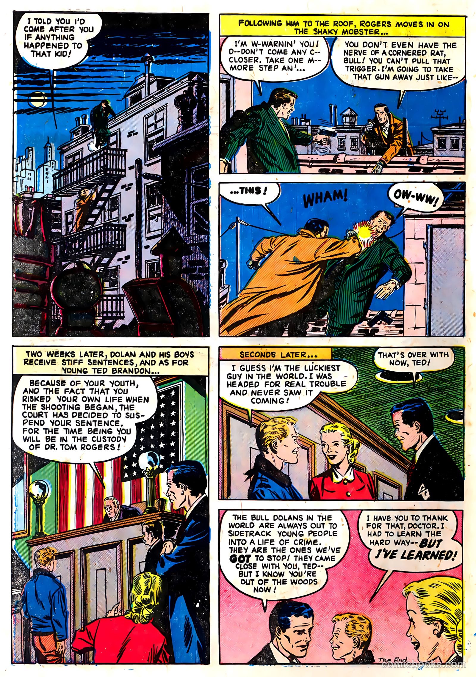 Crime Clinic #1 (1951) — page 10 of 36