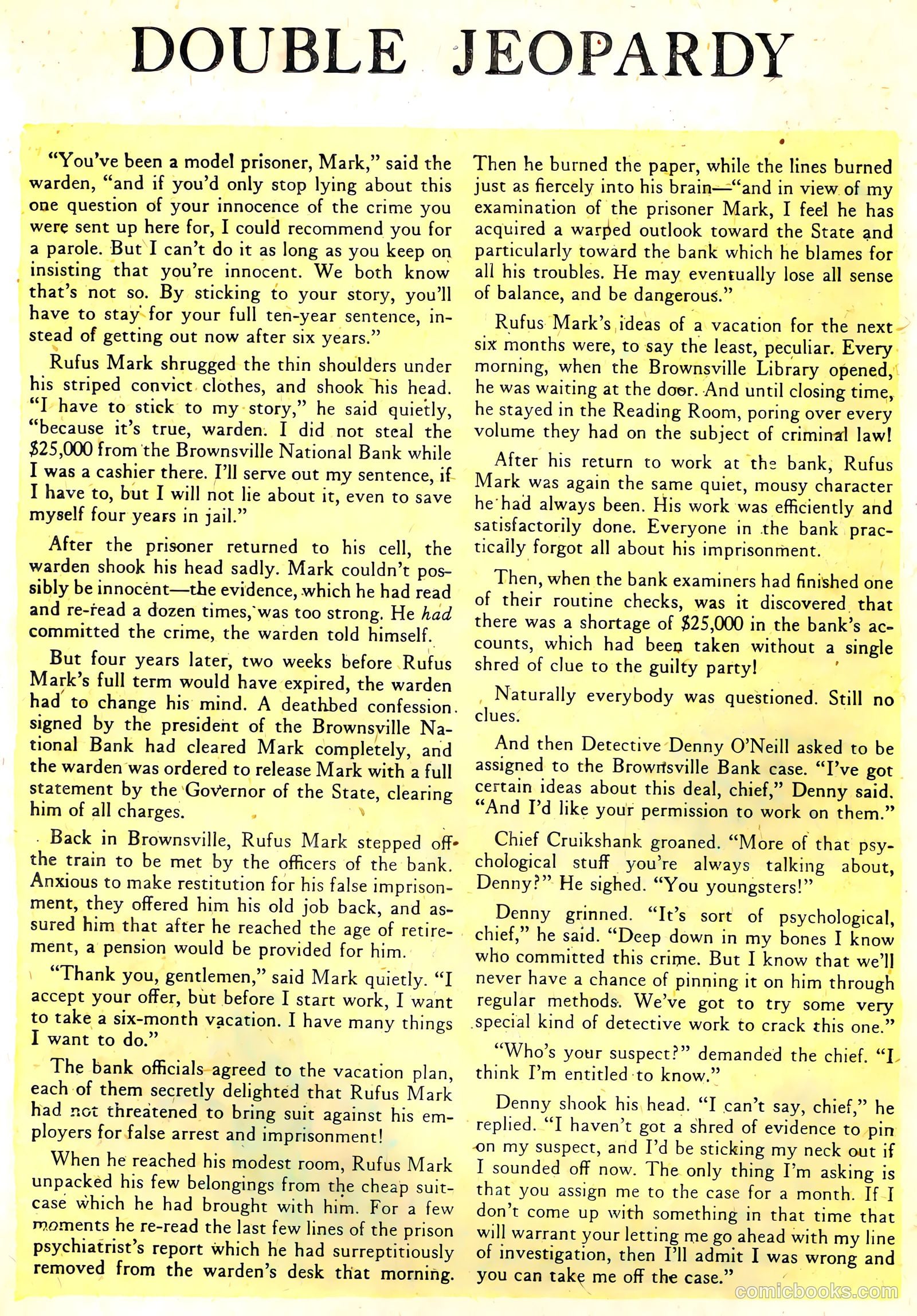 Crime Clinic #1 (1951) — page 18 of 36