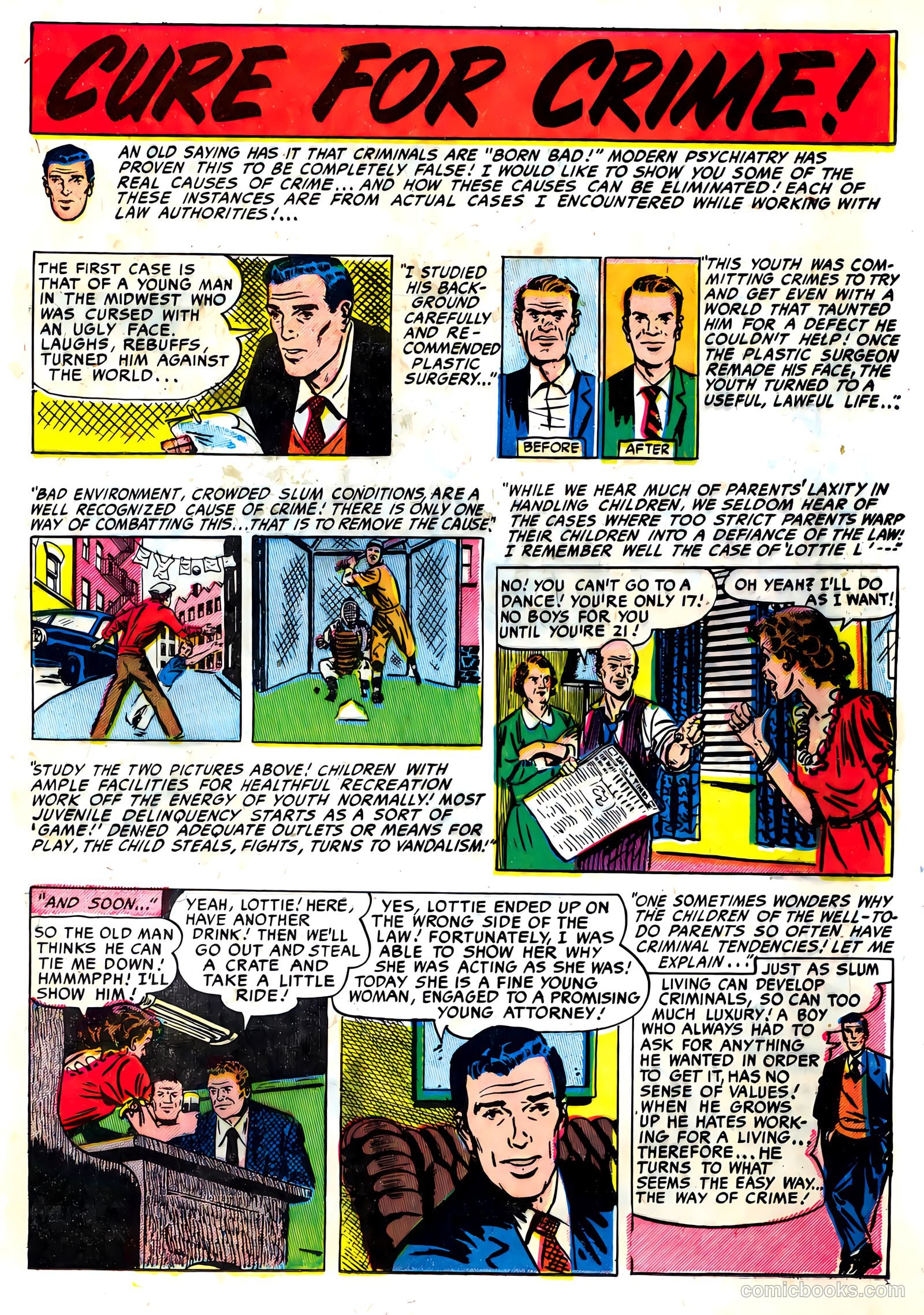 Crime Clinic #1 (1951) — page 21 of 36