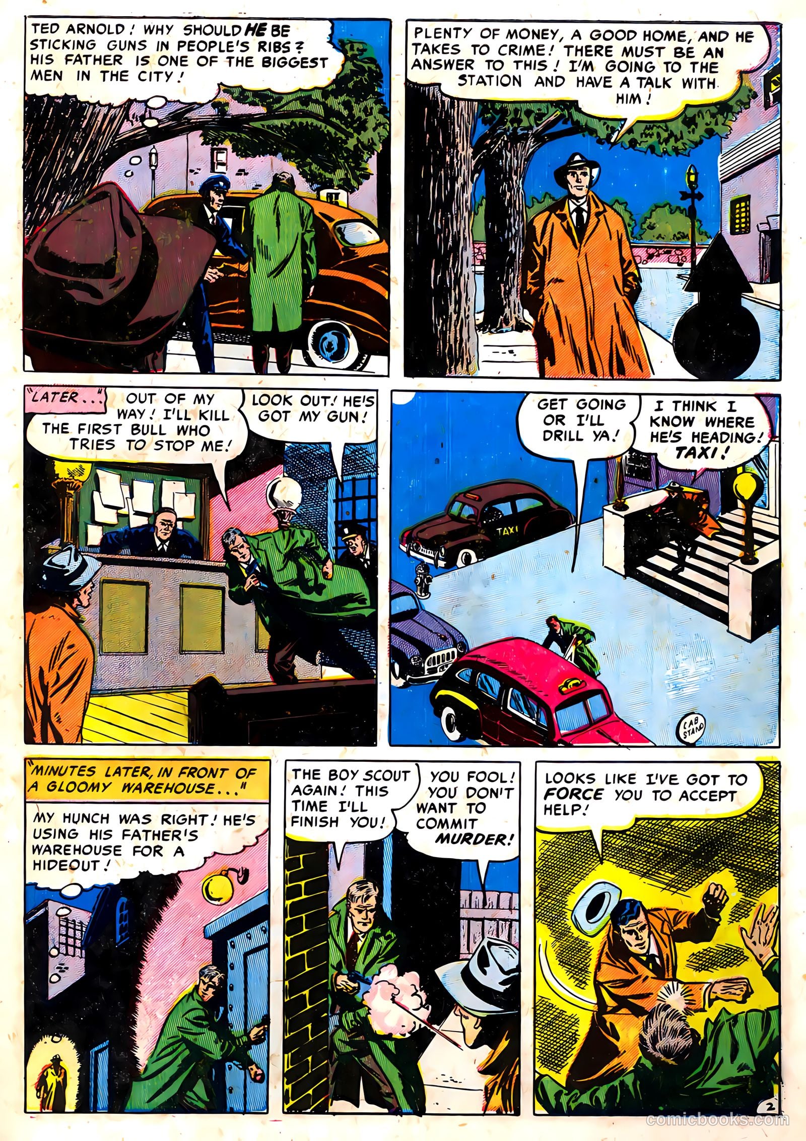 Crime Clinic #1 (1951) — page 31 of 36