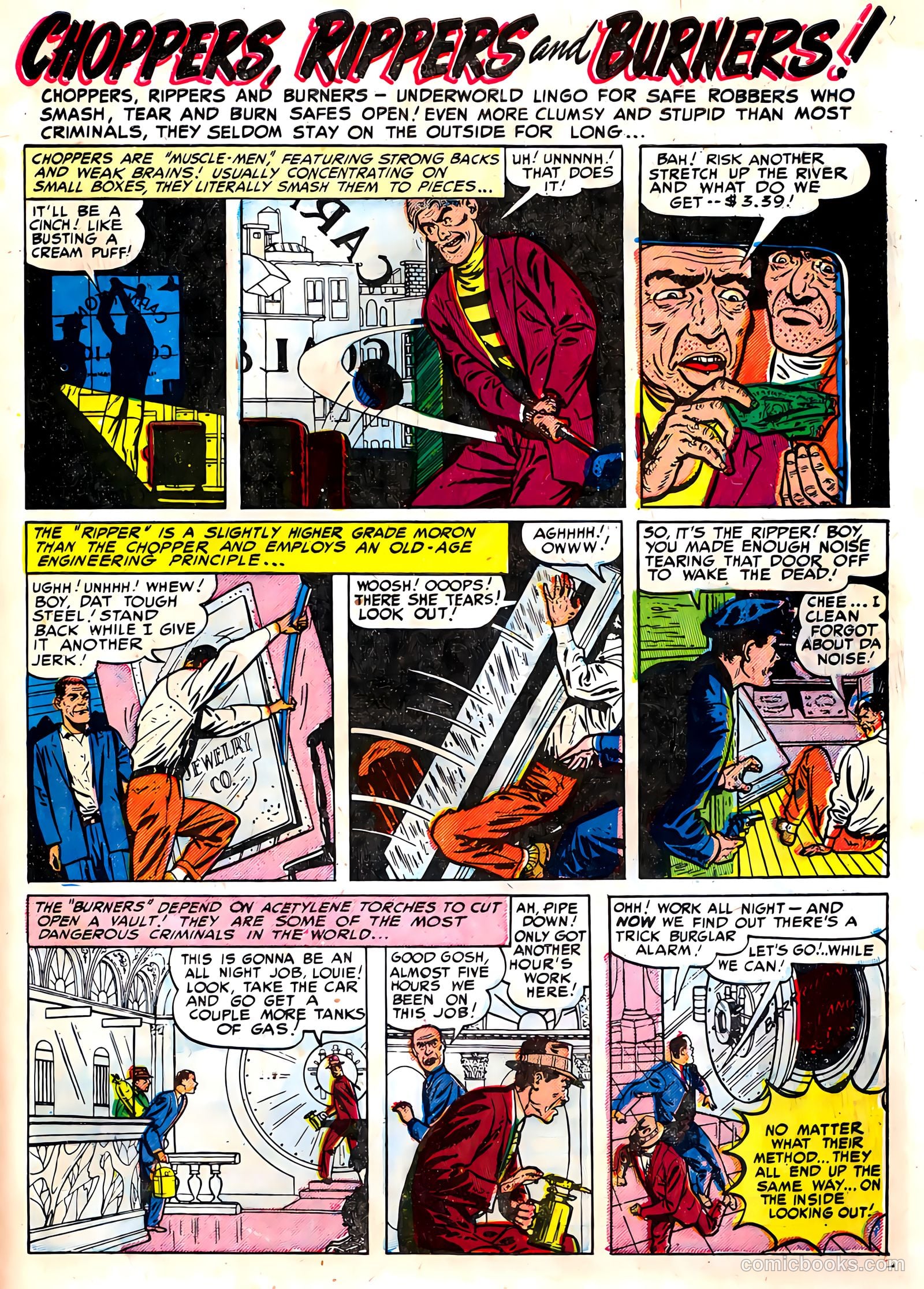 Crime Clinic #1 (1951) — page 33 of 36