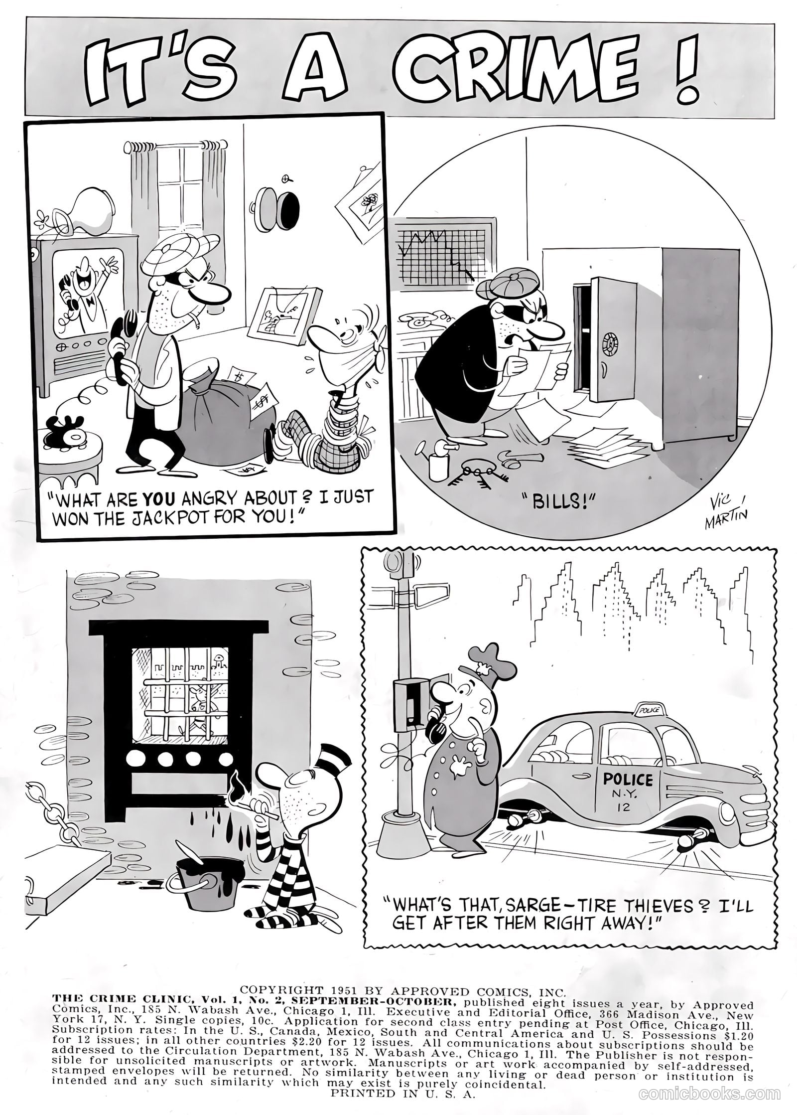 Crime Clinic #2 (1951) — page 2 of 36