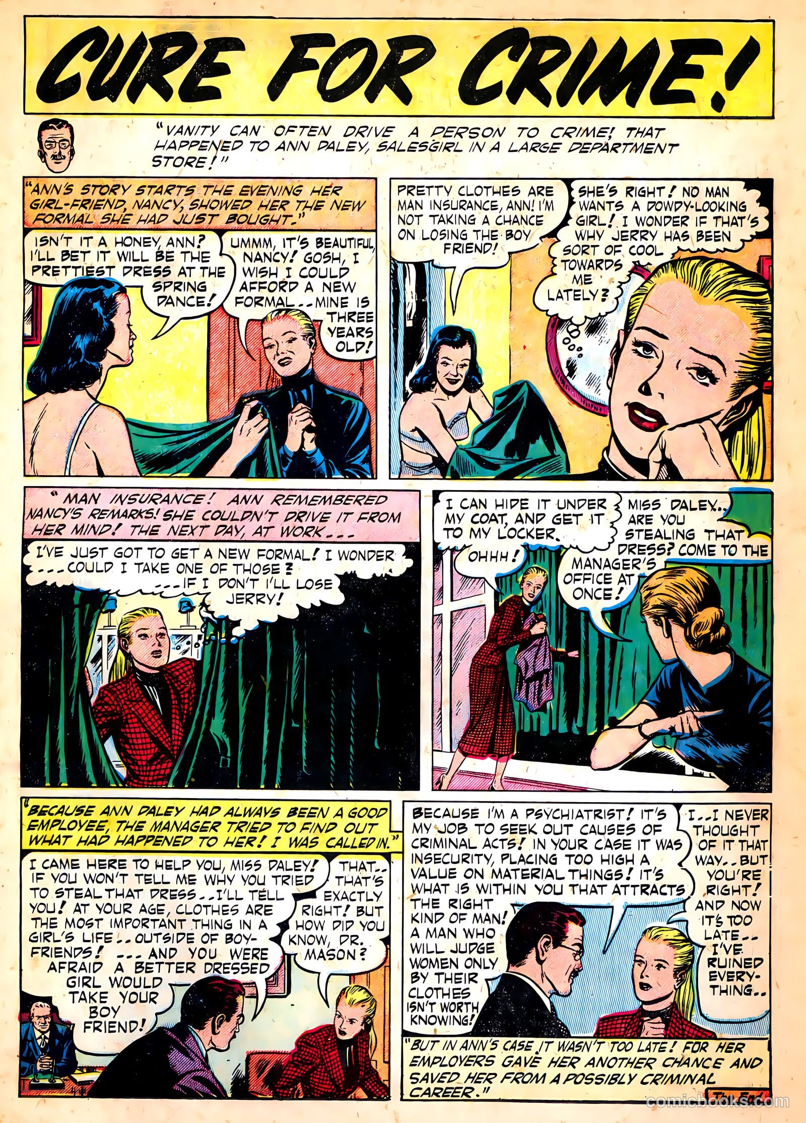 Crime Clinic #2 (1951) — page 19 of 36