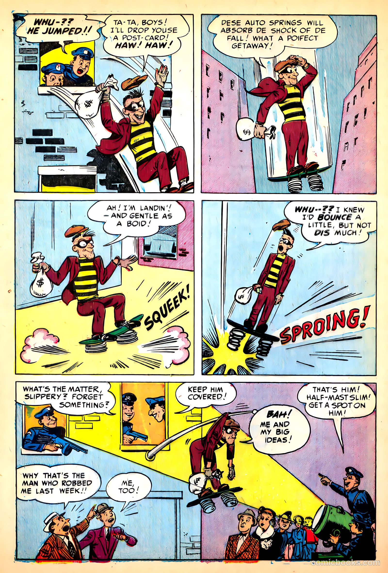 Crime Clinic #2 (1951) — page 32 of 36