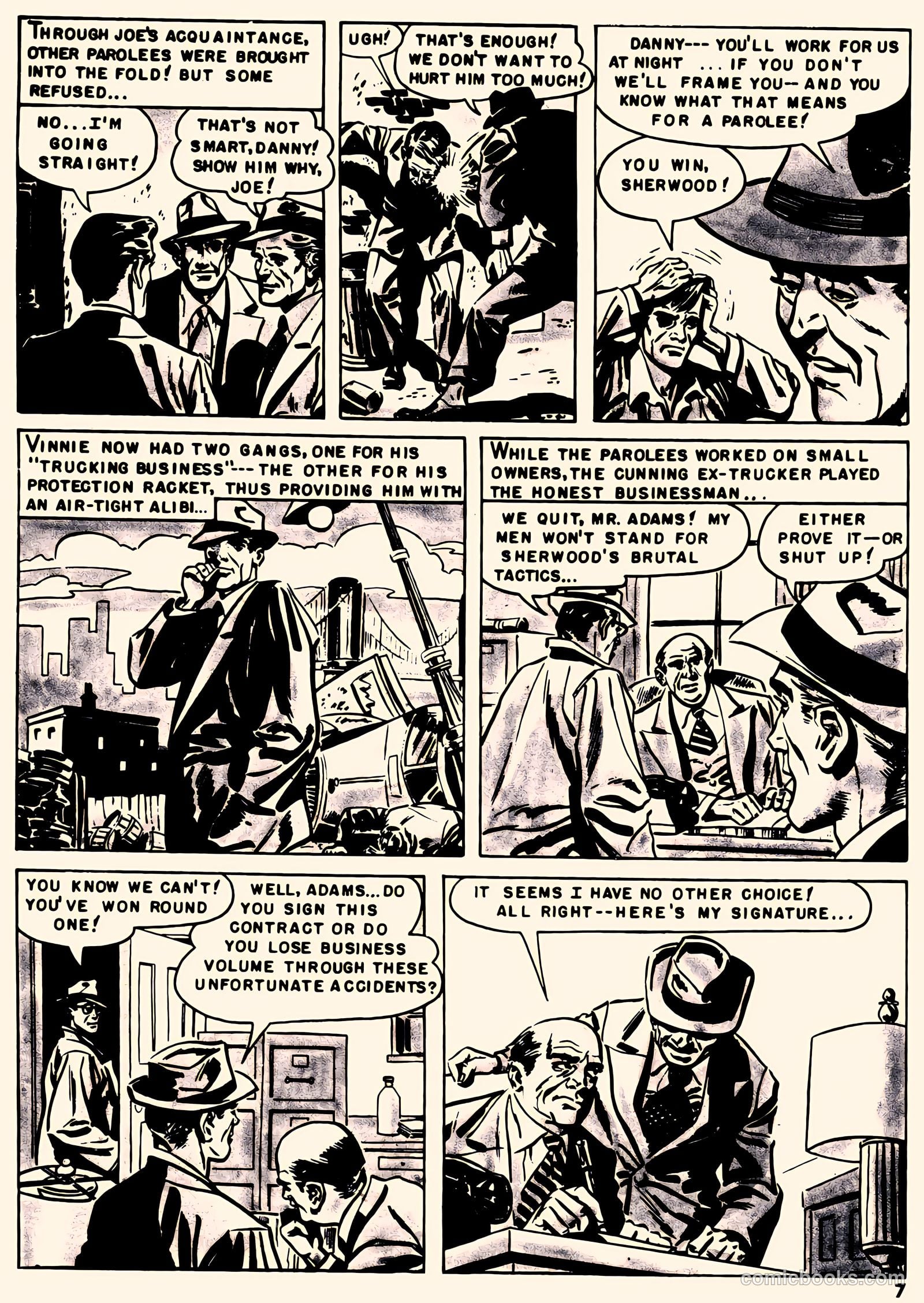 The Crime Machine #1 (1971) — page 7 of 68