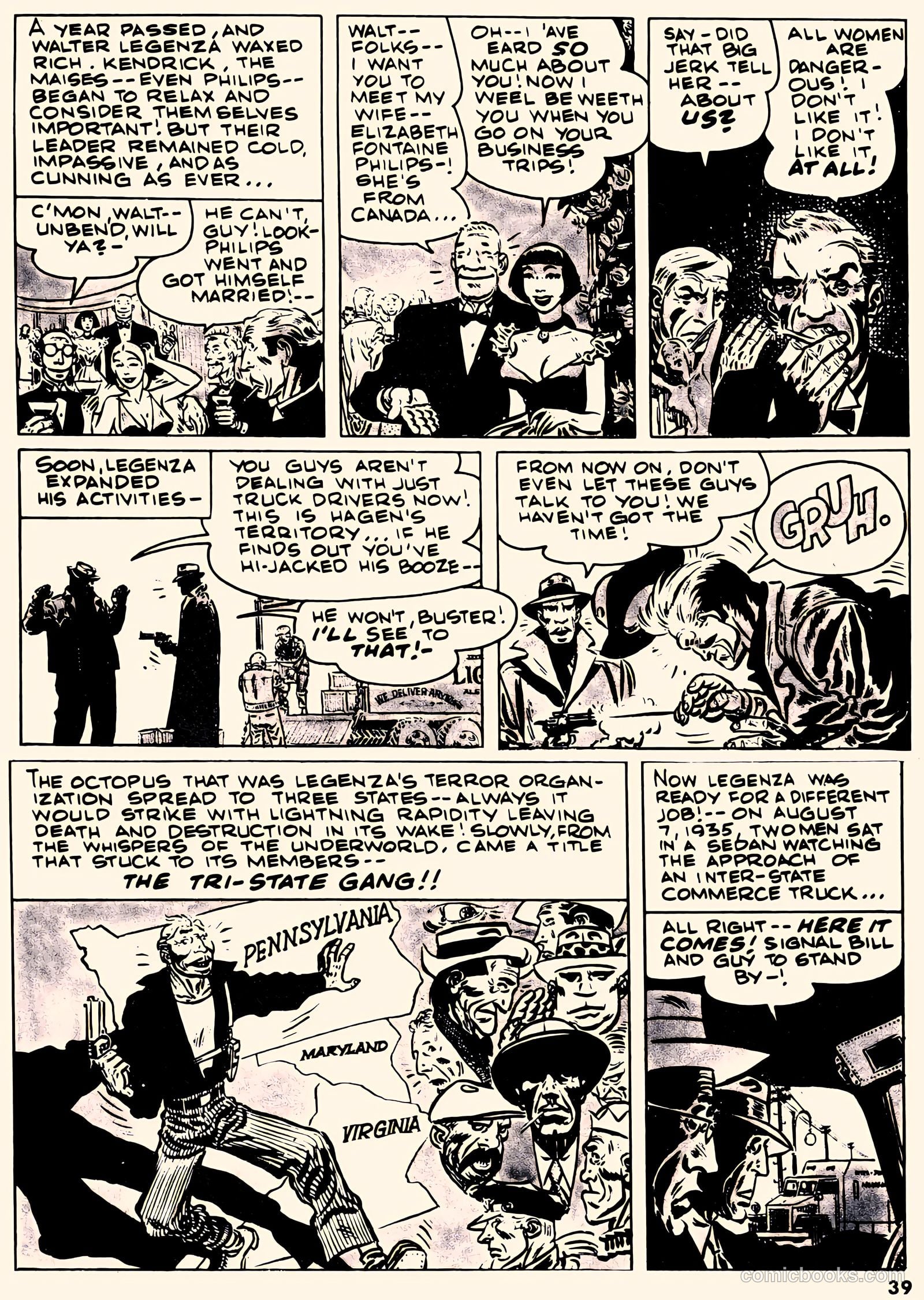The Crime Machine #1 (1971) — page 39 of 68
