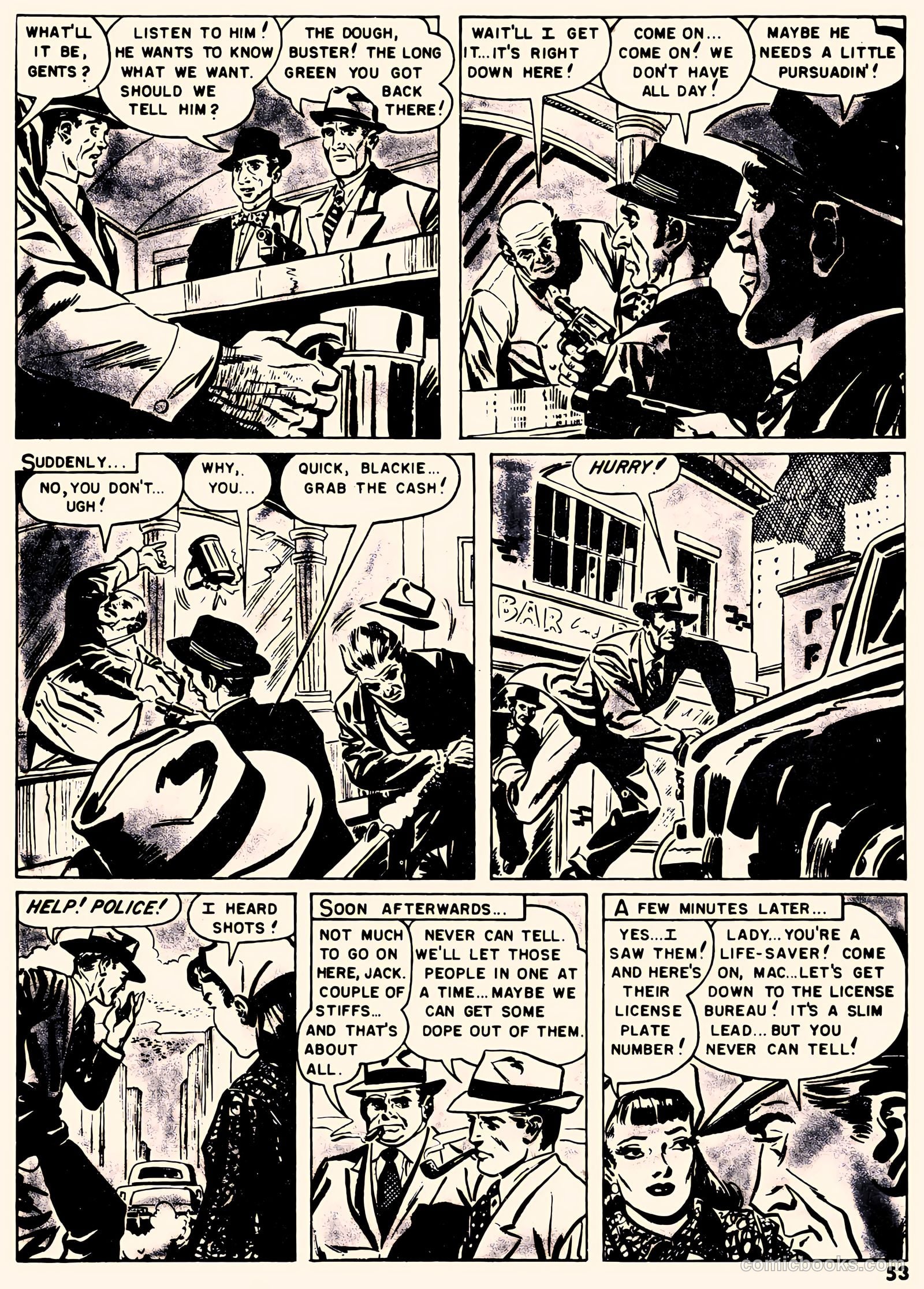 The Crime Machine #1 (1971) — page 53 of 68