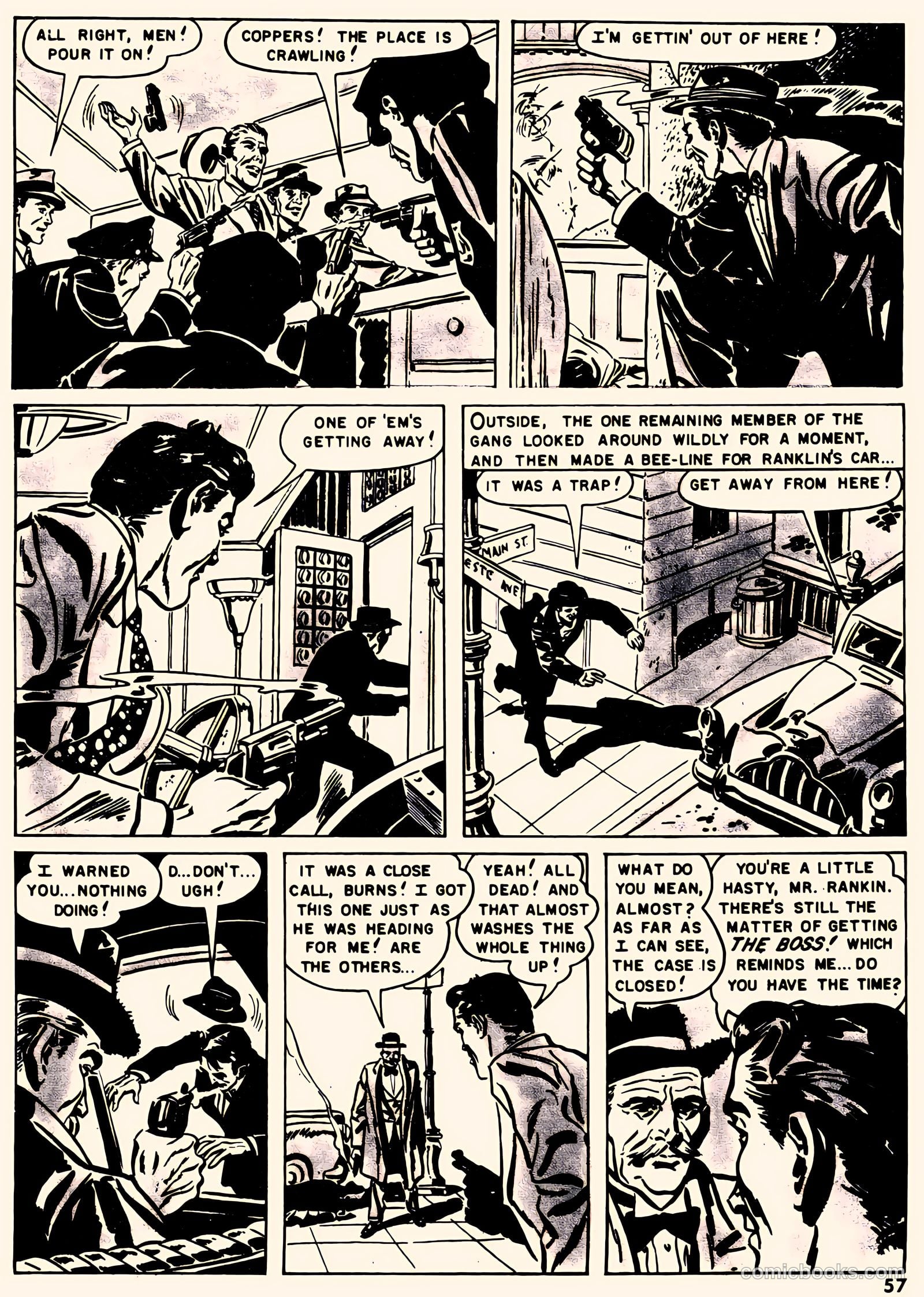 The Crime Machine #1 (1971) — page 57 of 68