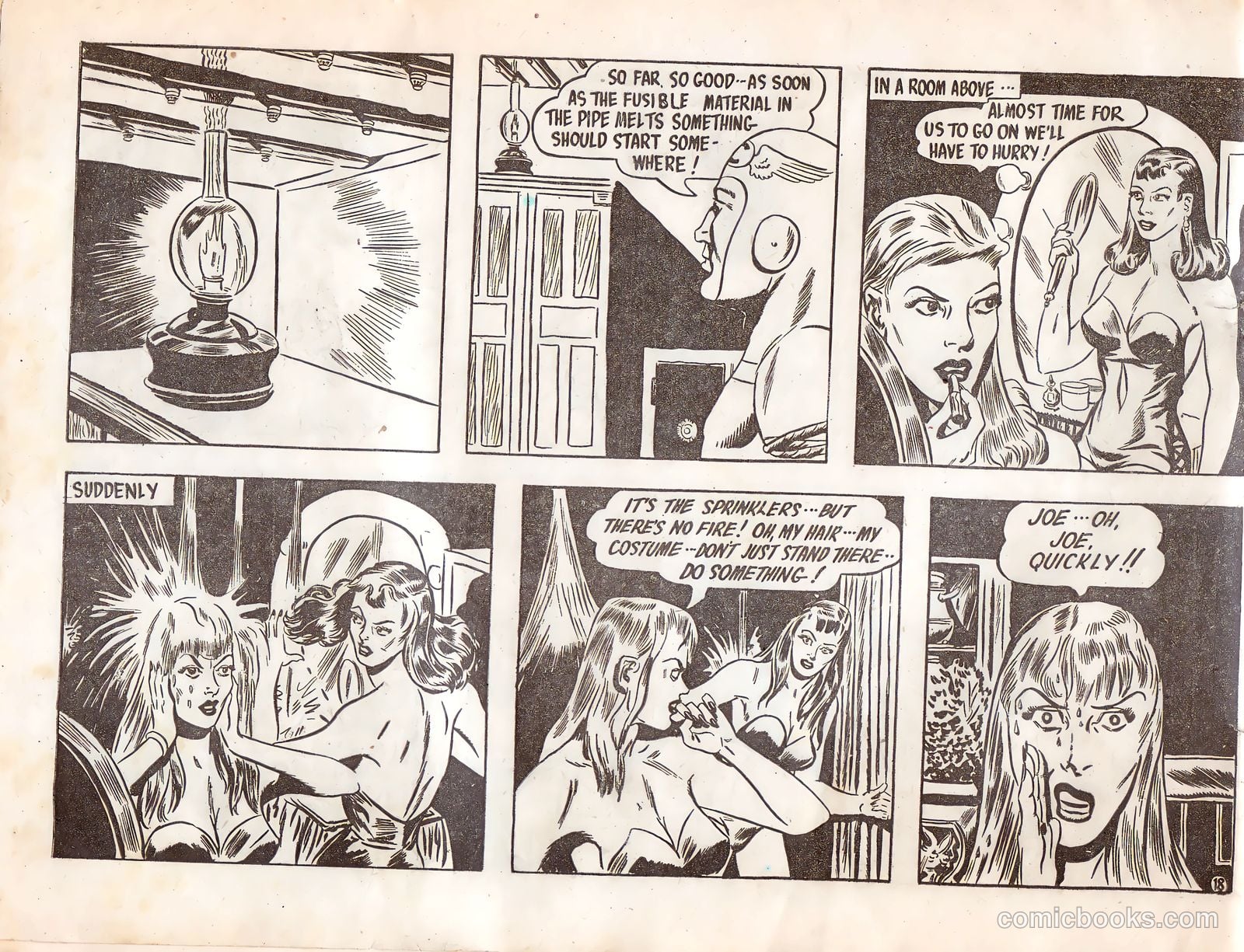 The Crimson Comet Comic #10 — page 17 of 19