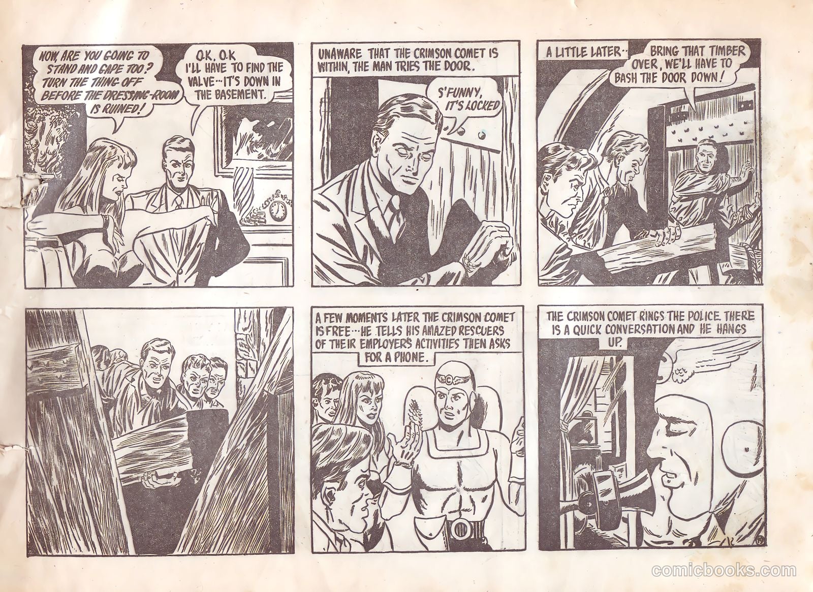 The Crimson Comet Comic #10 — page 18 of 19