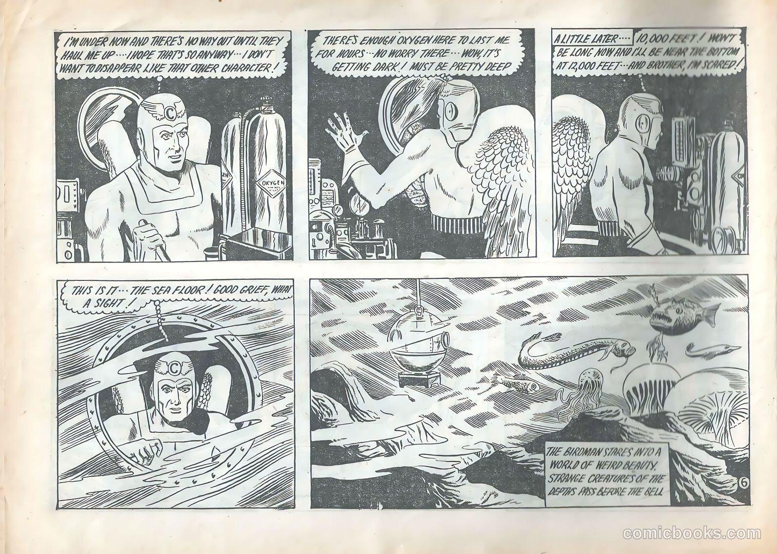 The Crimson Comet Comic #18 (1950) — page 6 of 28