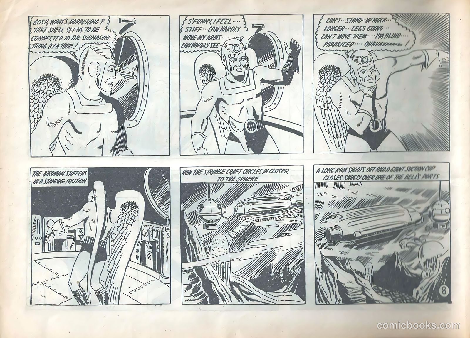 The Crimson Comet Comic #18 (1950) — page 8 of 28