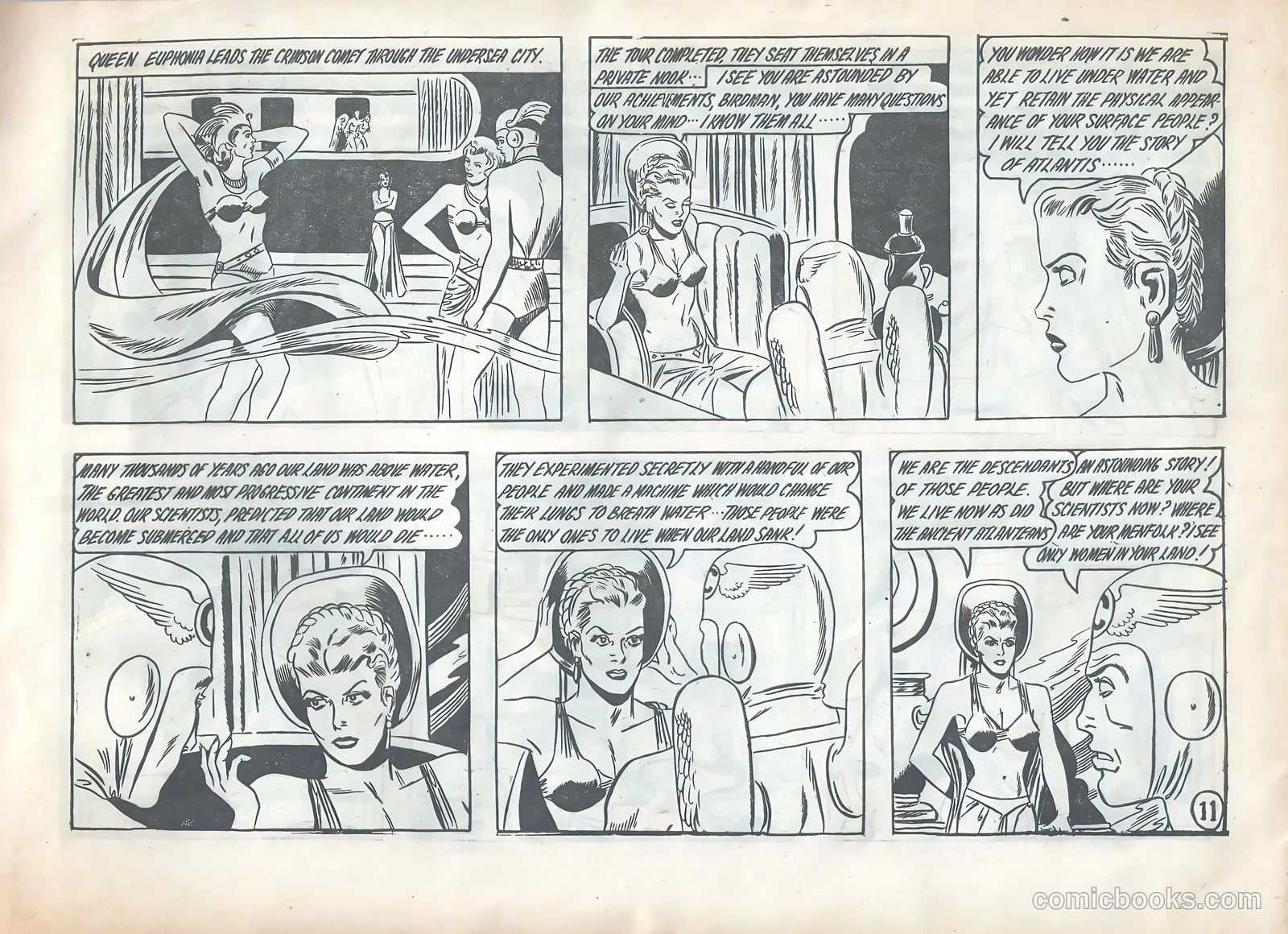 The Crimson Comet Comic #18 (1950) — page 11 of 28