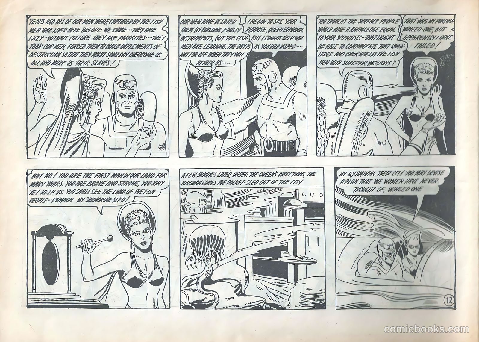 The Crimson Comet Comic #18 (1950) — page 12 of 28