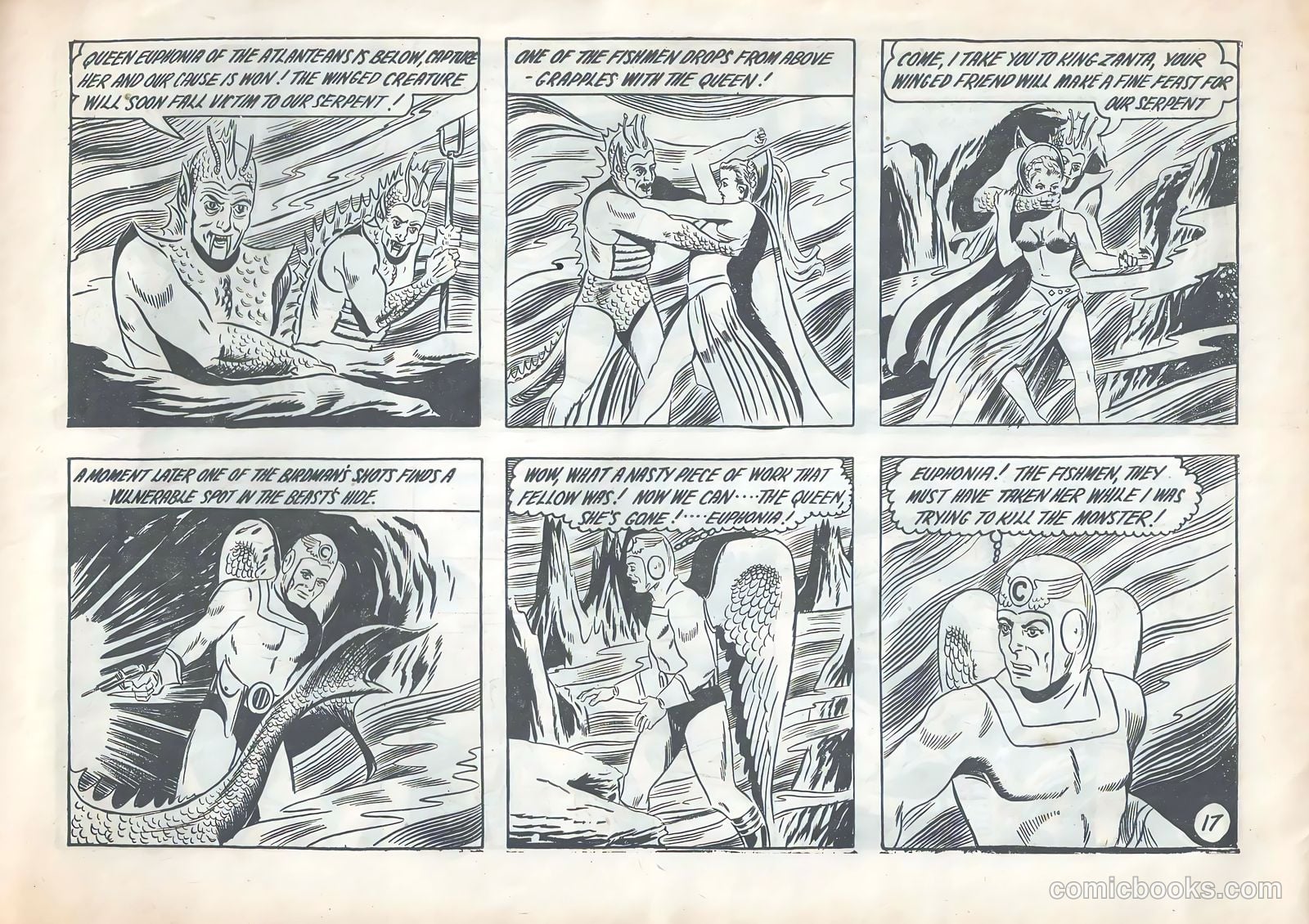 The Crimson Comet Comic #18 (1950) — page 17 of 28