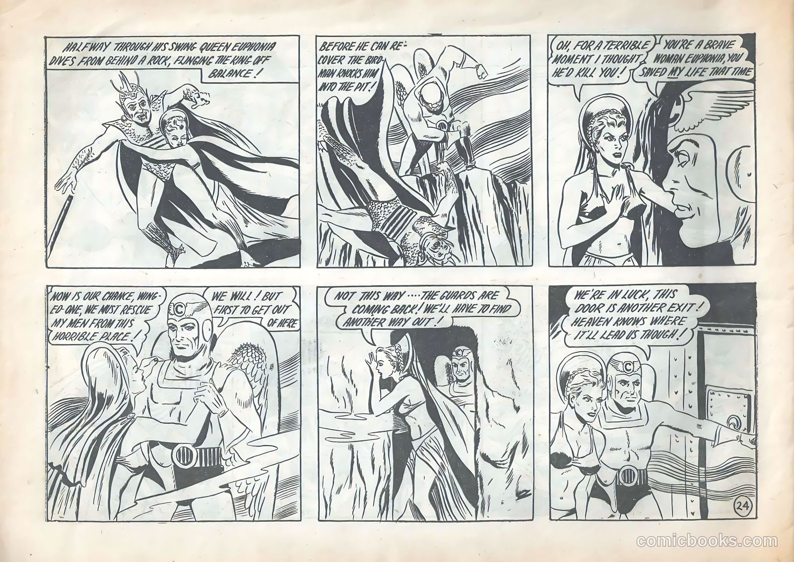 The Crimson Comet Comic #18 (1950) — page 24 of 28