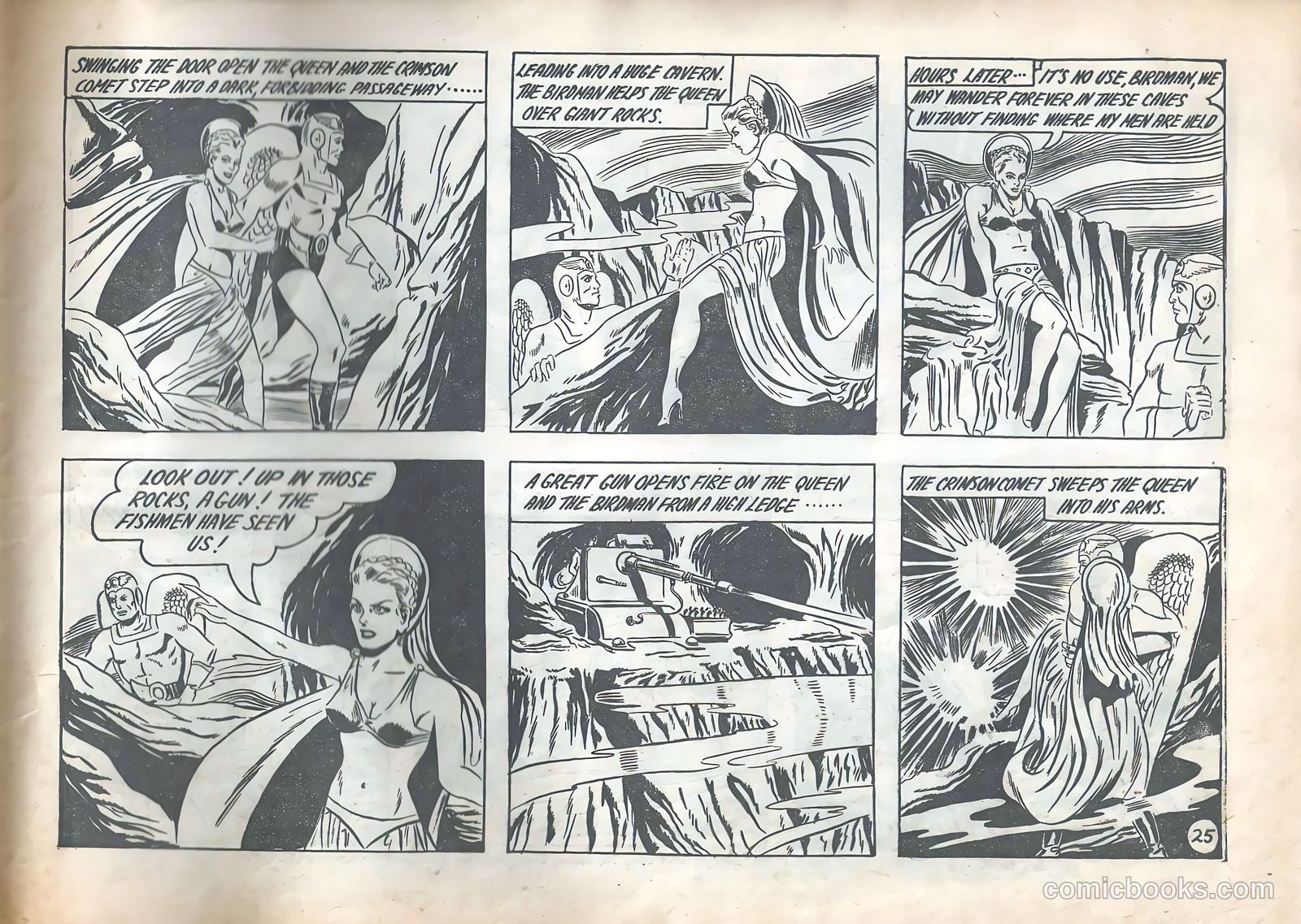 The Crimson Comet Comic #18 (1950) — page 25 of 28