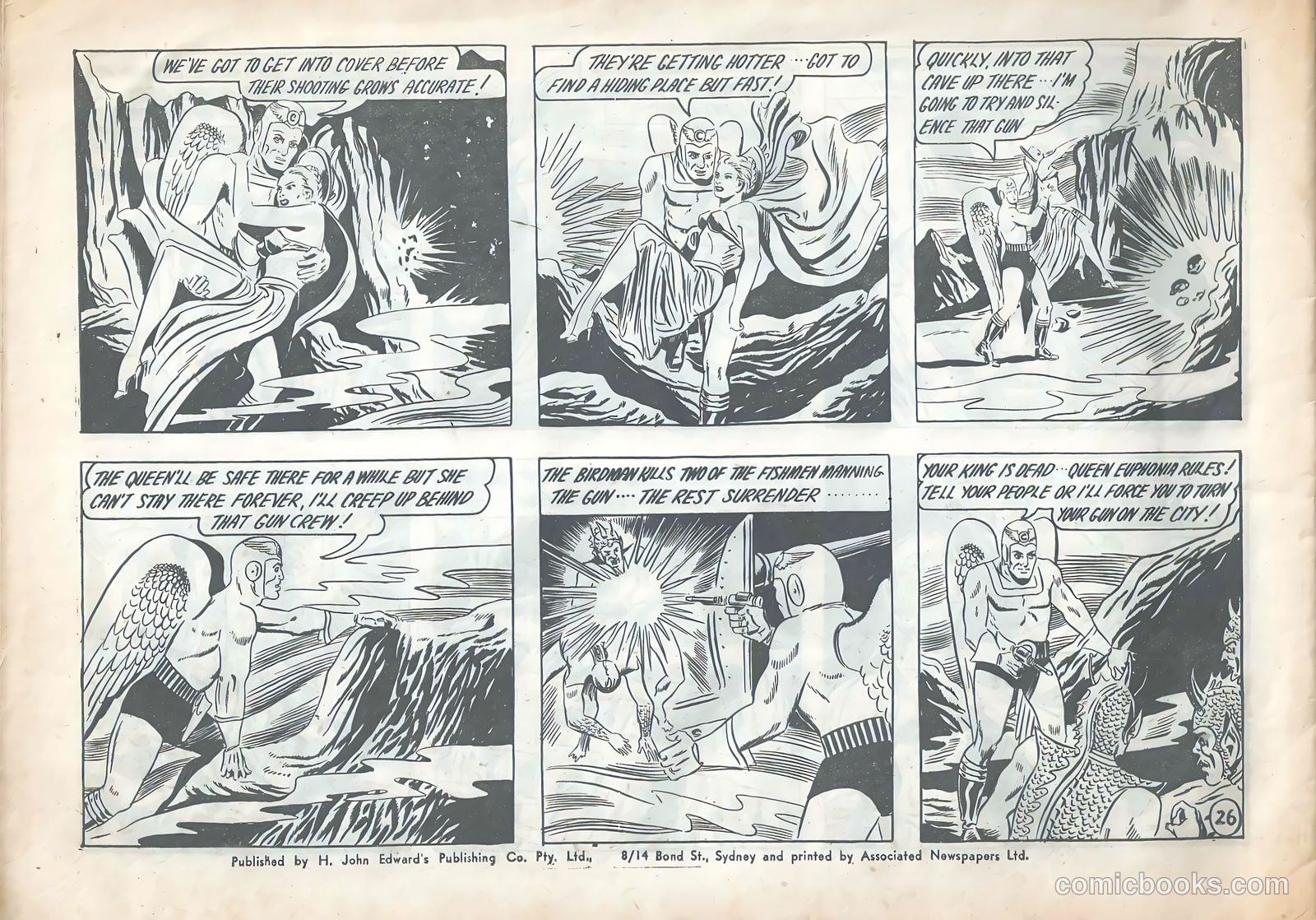 The Crimson Comet Comic #18 (1950) — page 26 of 28