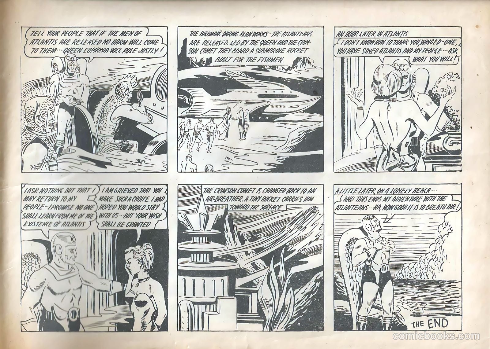 The Crimson Comet Comic #18 (1950) — page 27 of 28