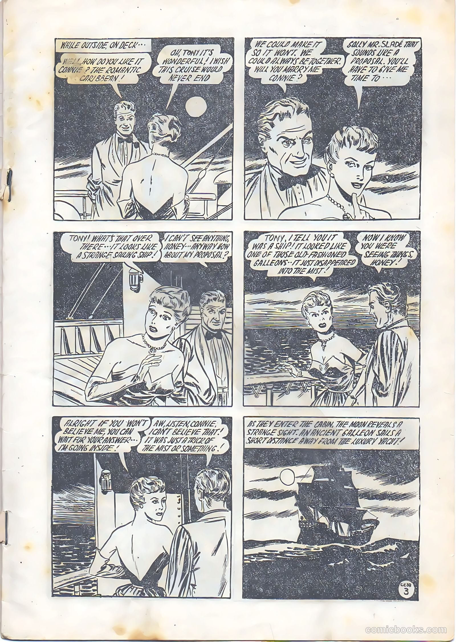 The Crimson Comet Comic #38 (1952) — page 3 of 28