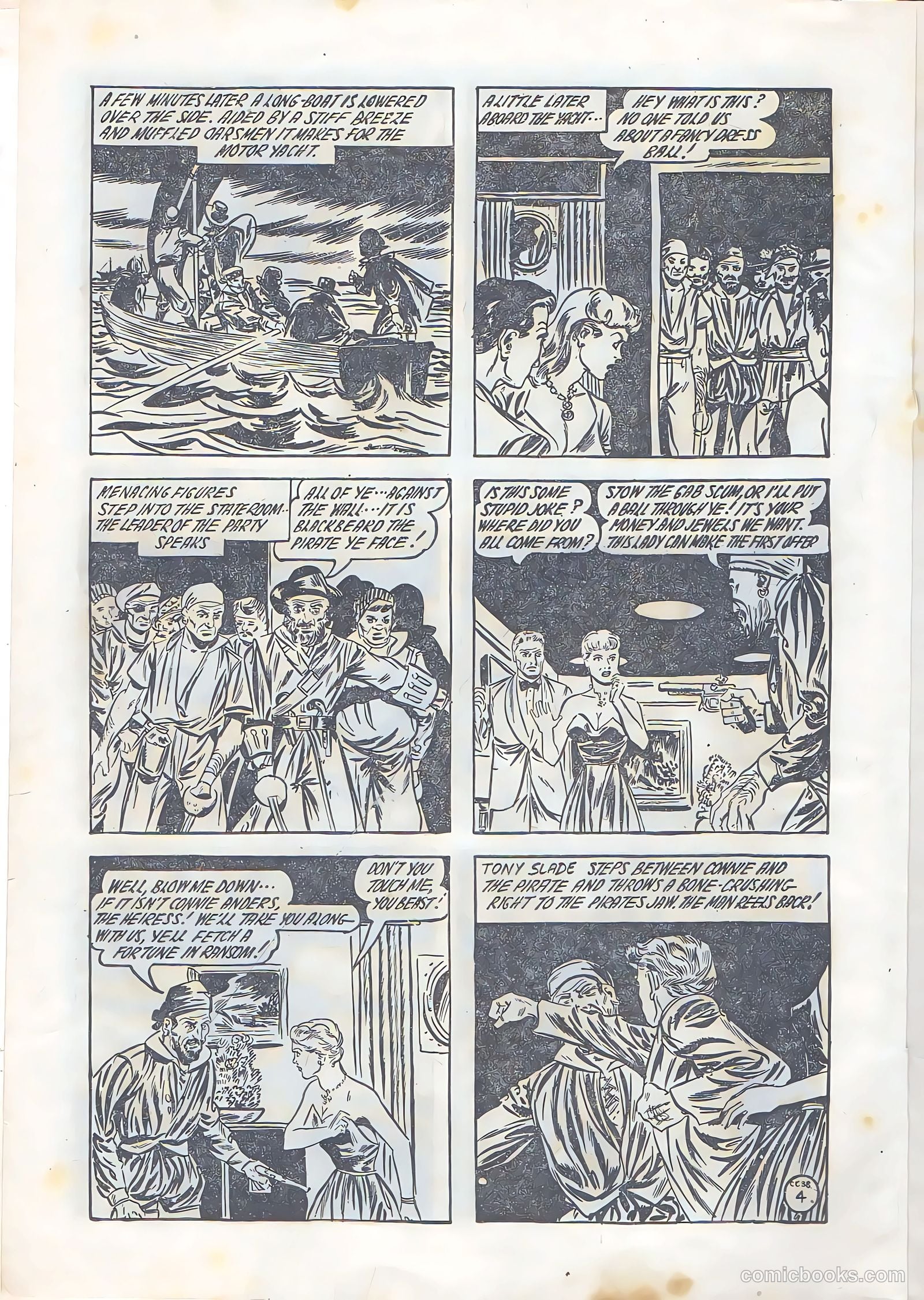 The Crimson Comet Comic #38 (1952) — page 4 of 28