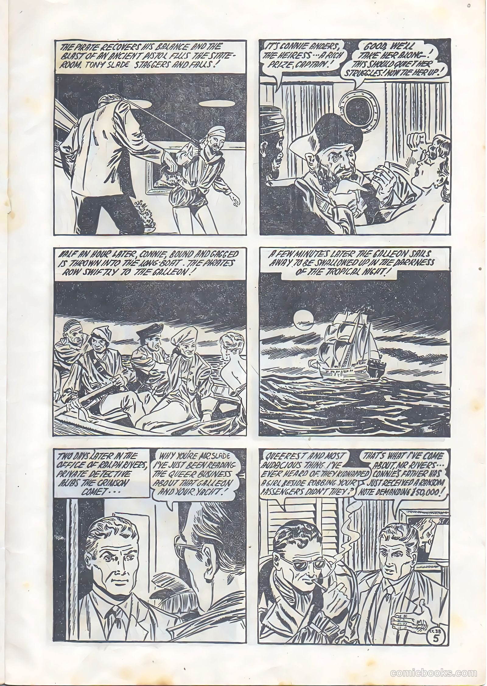 The Crimson Comet Comic #38 (1952) — page 5 of 28