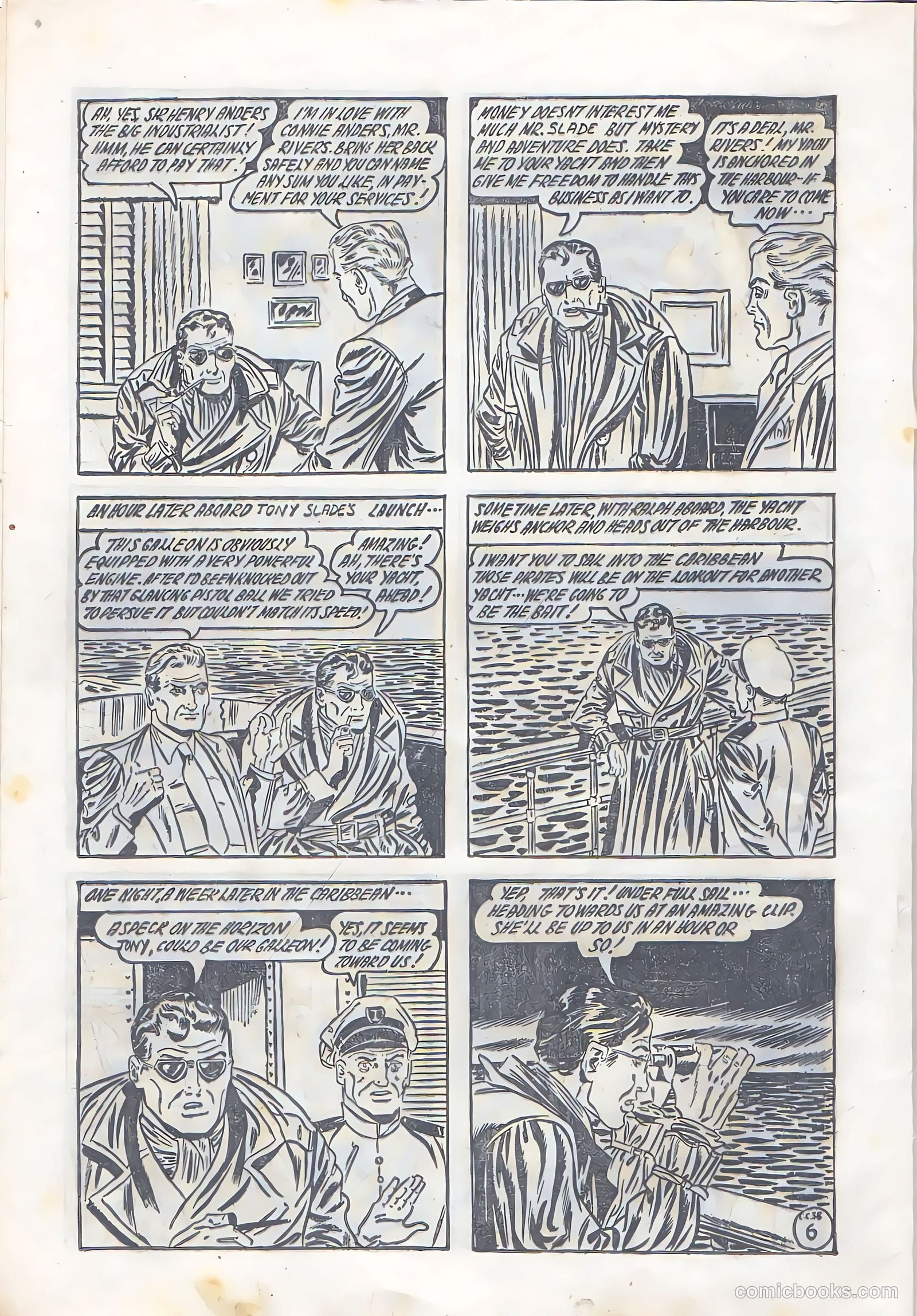 The Crimson Comet Comic #38 (1952) — page 6 of 28