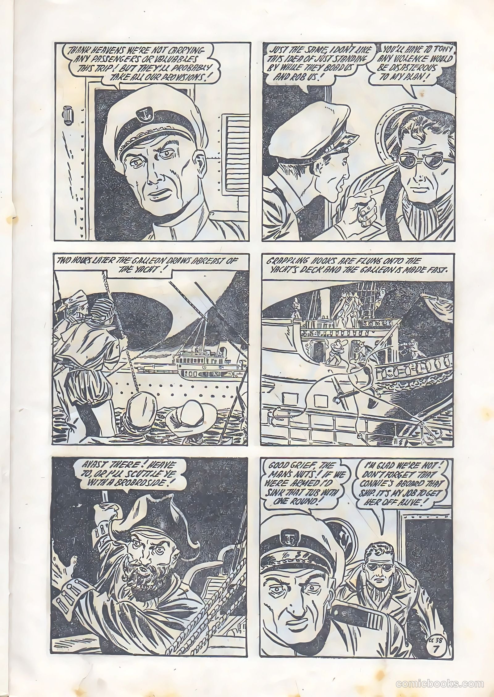 The Crimson Comet Comic #38 (1952) — page 7 of 28