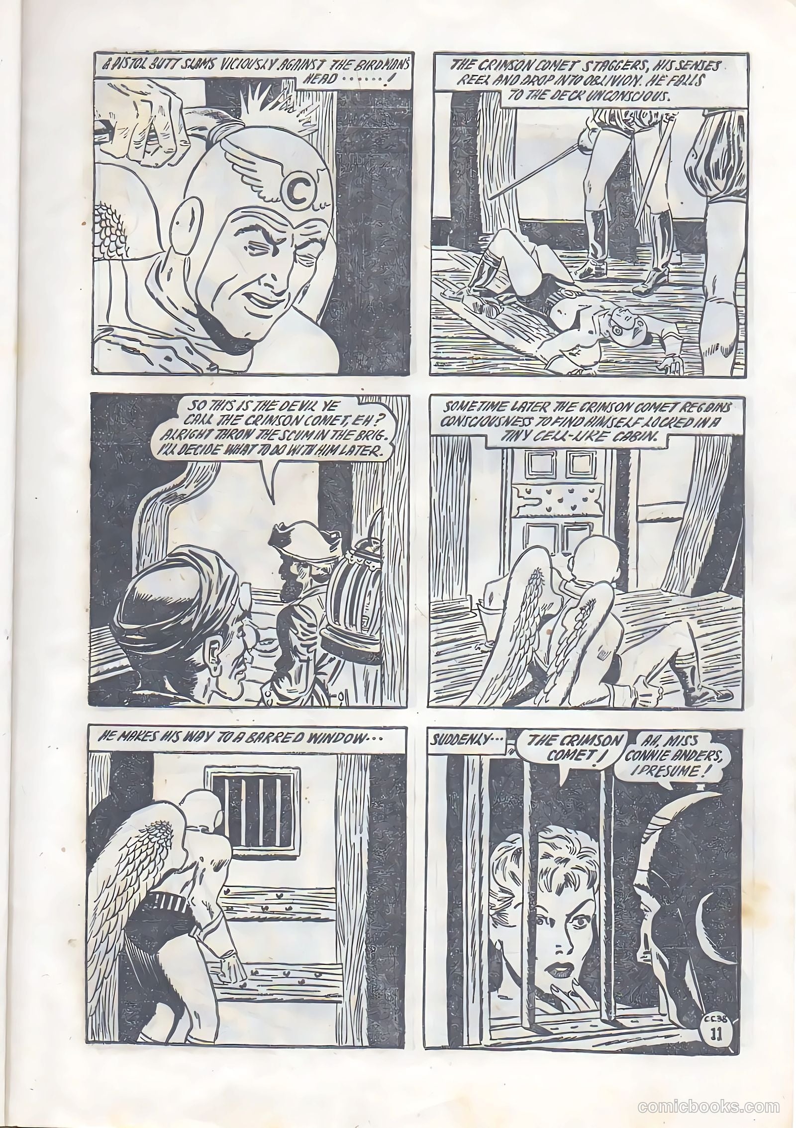 The Crimson Comet Comic #38 (1952) — page 11 of 28