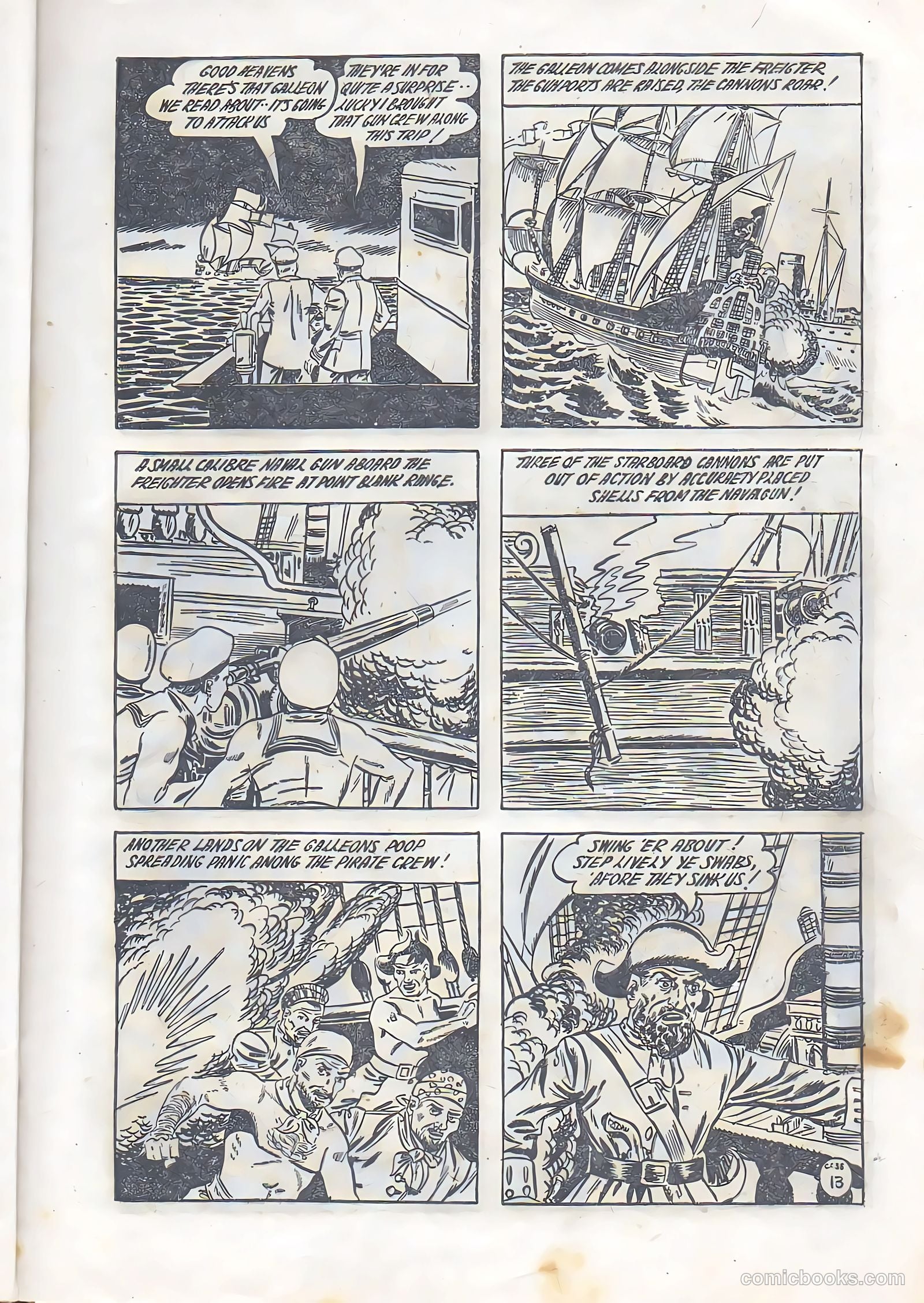 The Crimson Comet Comic #38 (1952) — page 13 of 28