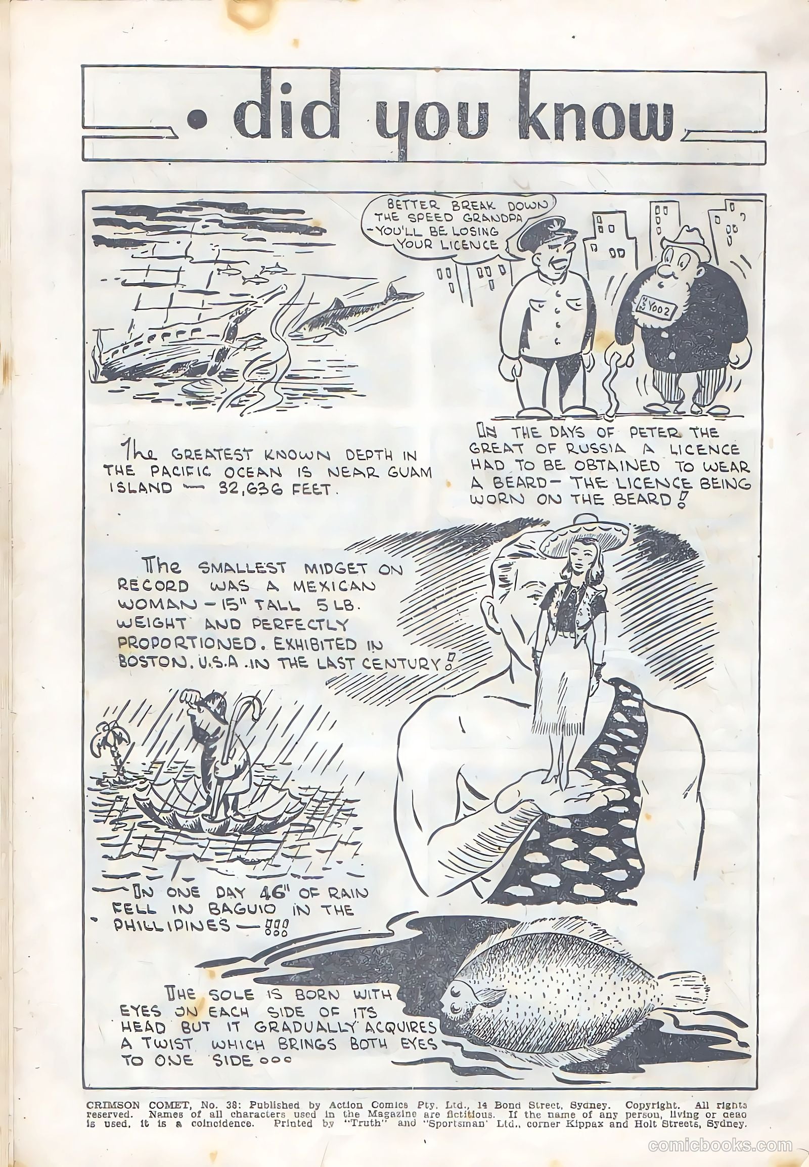 The Crimson Comet Comic #38 (1952) — page 26 of 28