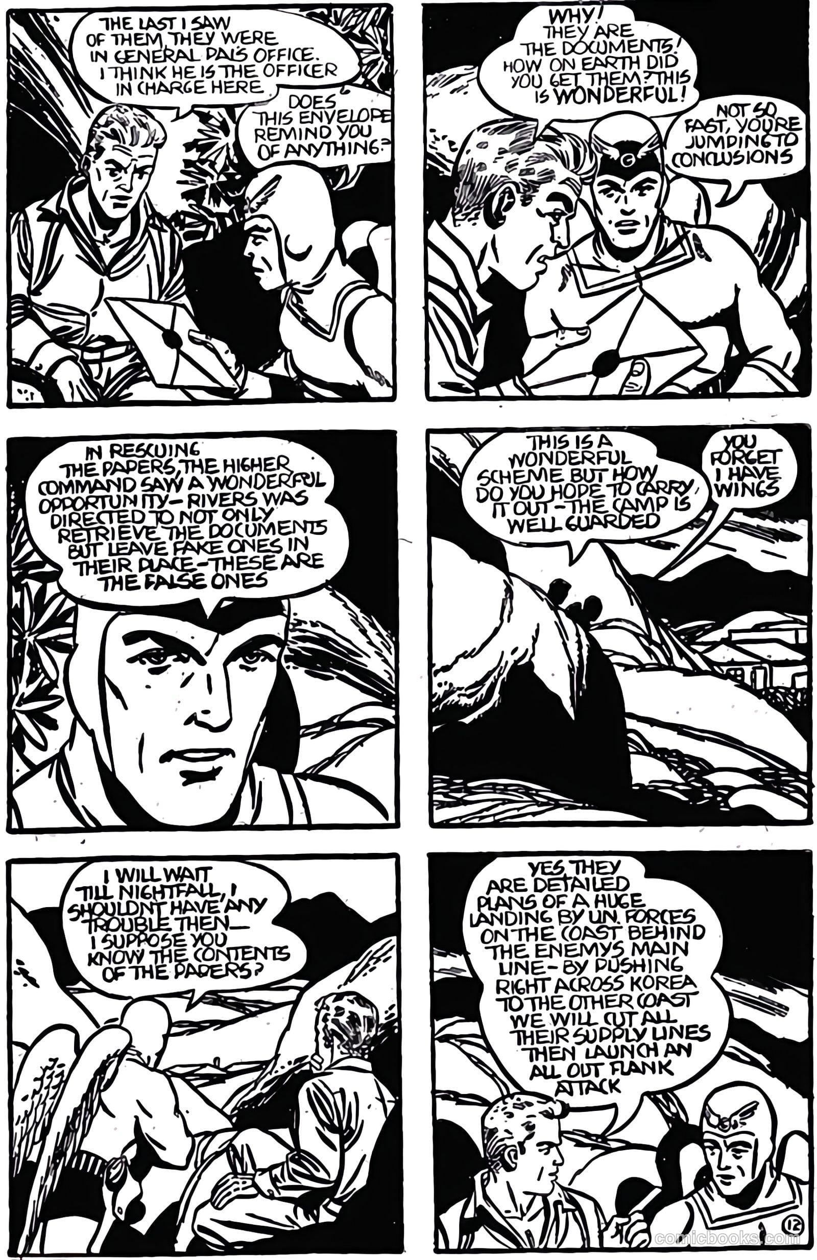 The Crimson Comet Comic #59 (1954) — page 4 of 28