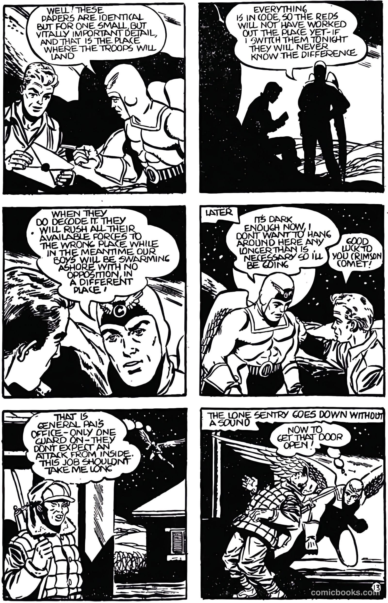 The Crimson Comet Comic #59 (1954) — page 5 of 28