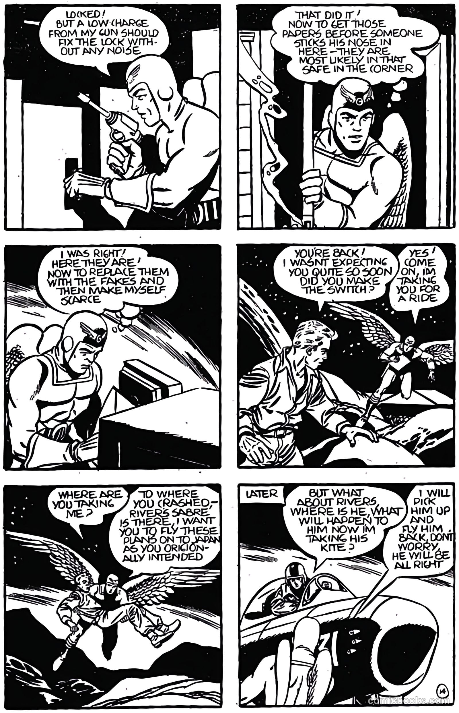 The Crimson Comet Comic #59 (1954) — page 6 of 28