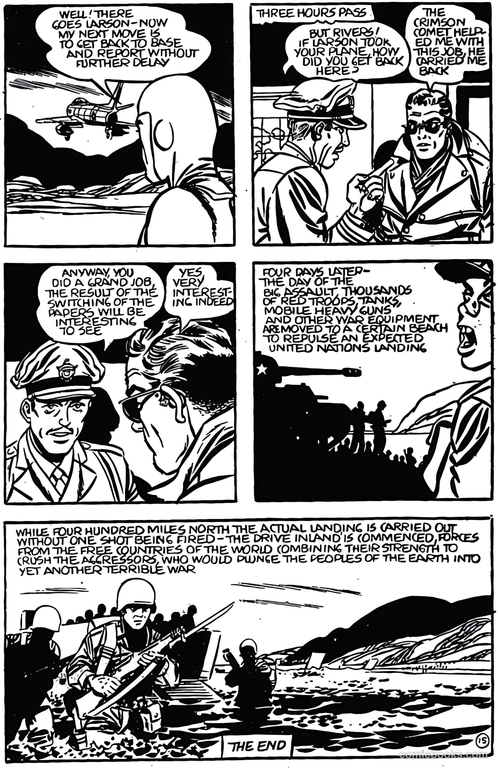 The Crimson Comet Comic #59 (1954) — page 7 of 28