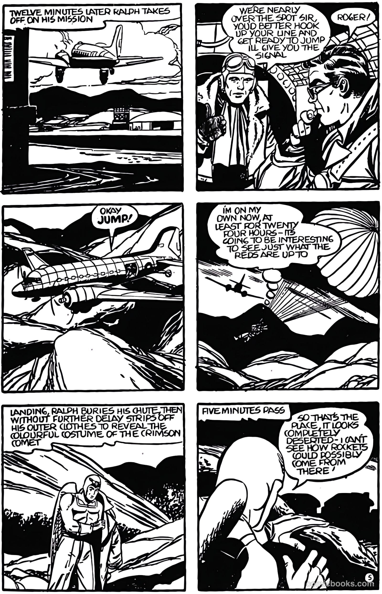 The Crimson Comet Comic #59 (1954) — page 13 of 28