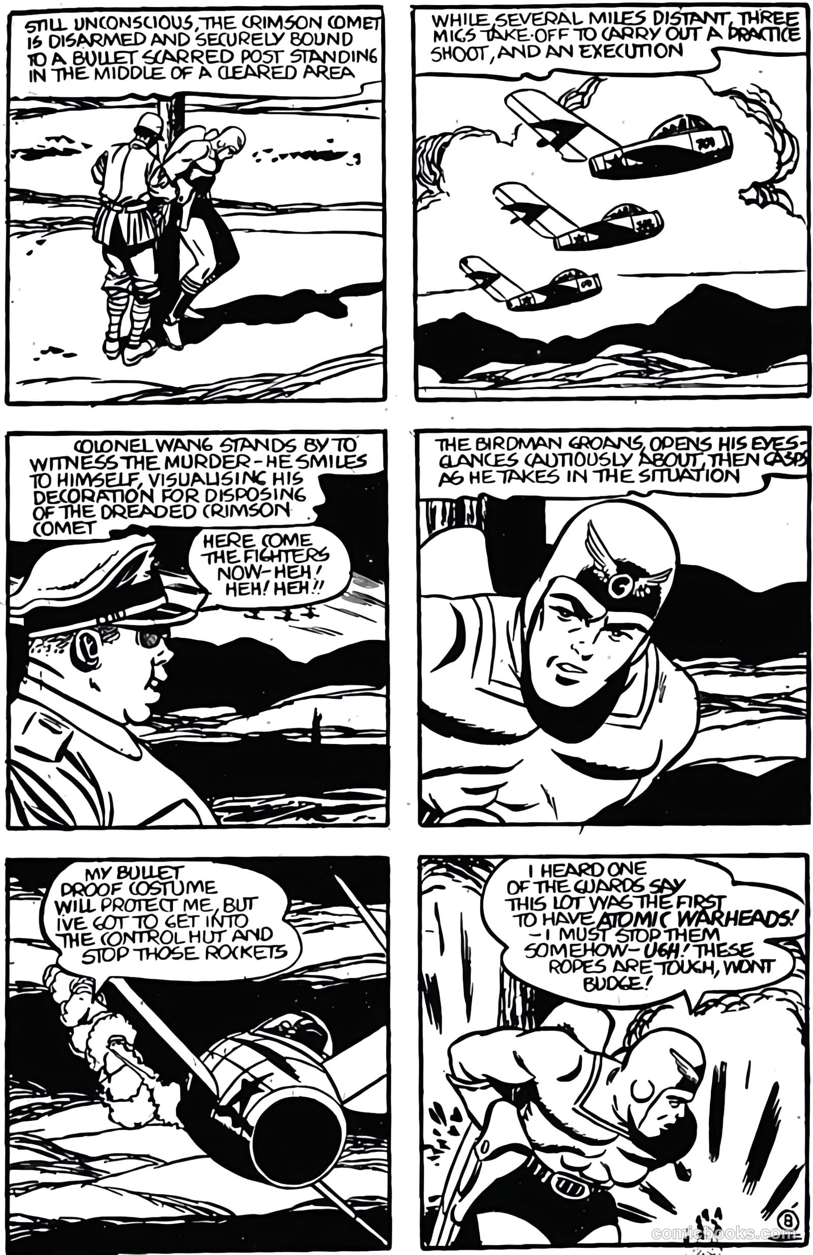 The Crimson Comet Comic #59 (1954) — page 16 of 28