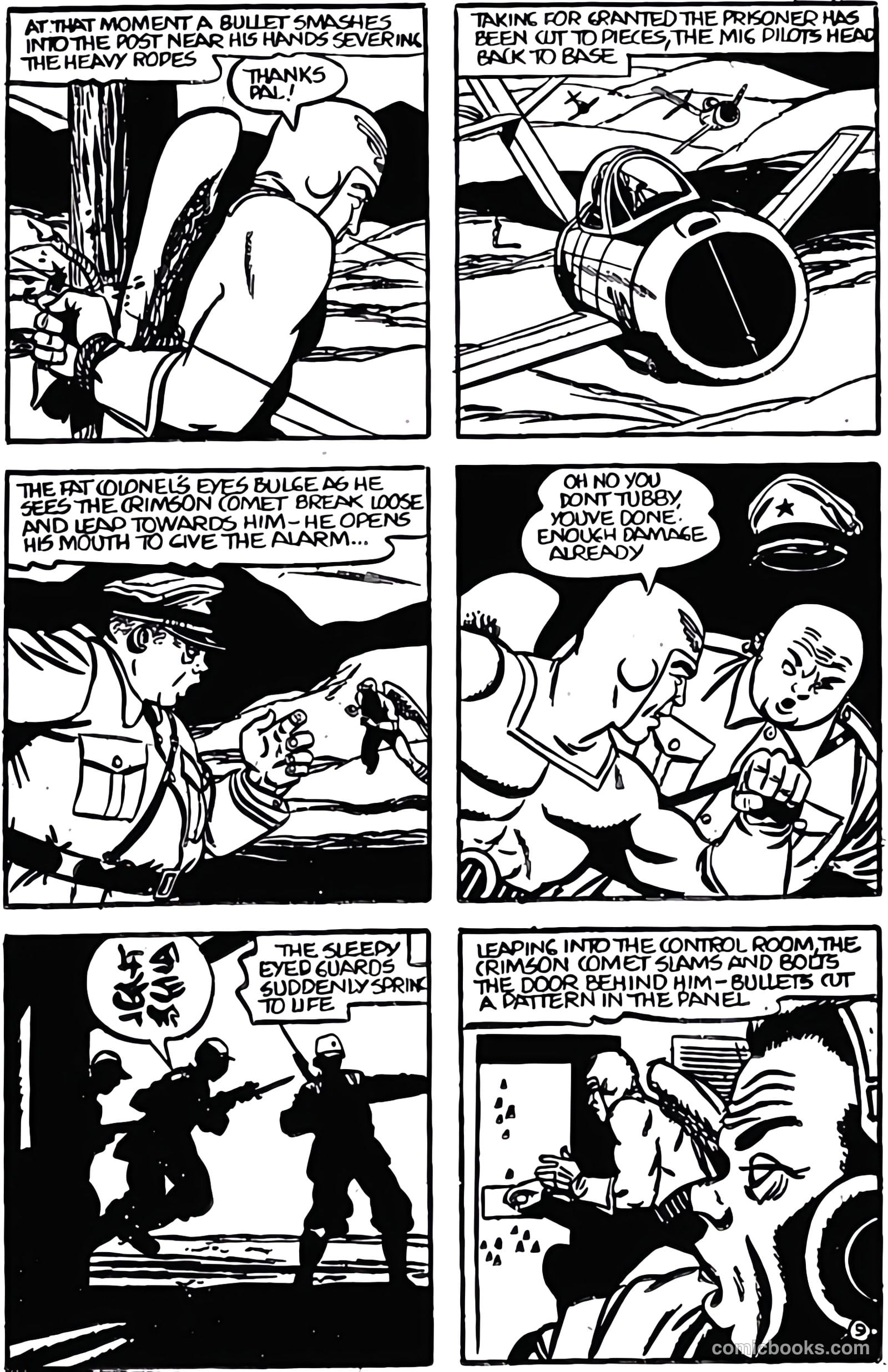 The Crimson Comet Comic #59 (1954) — page 17 of 28