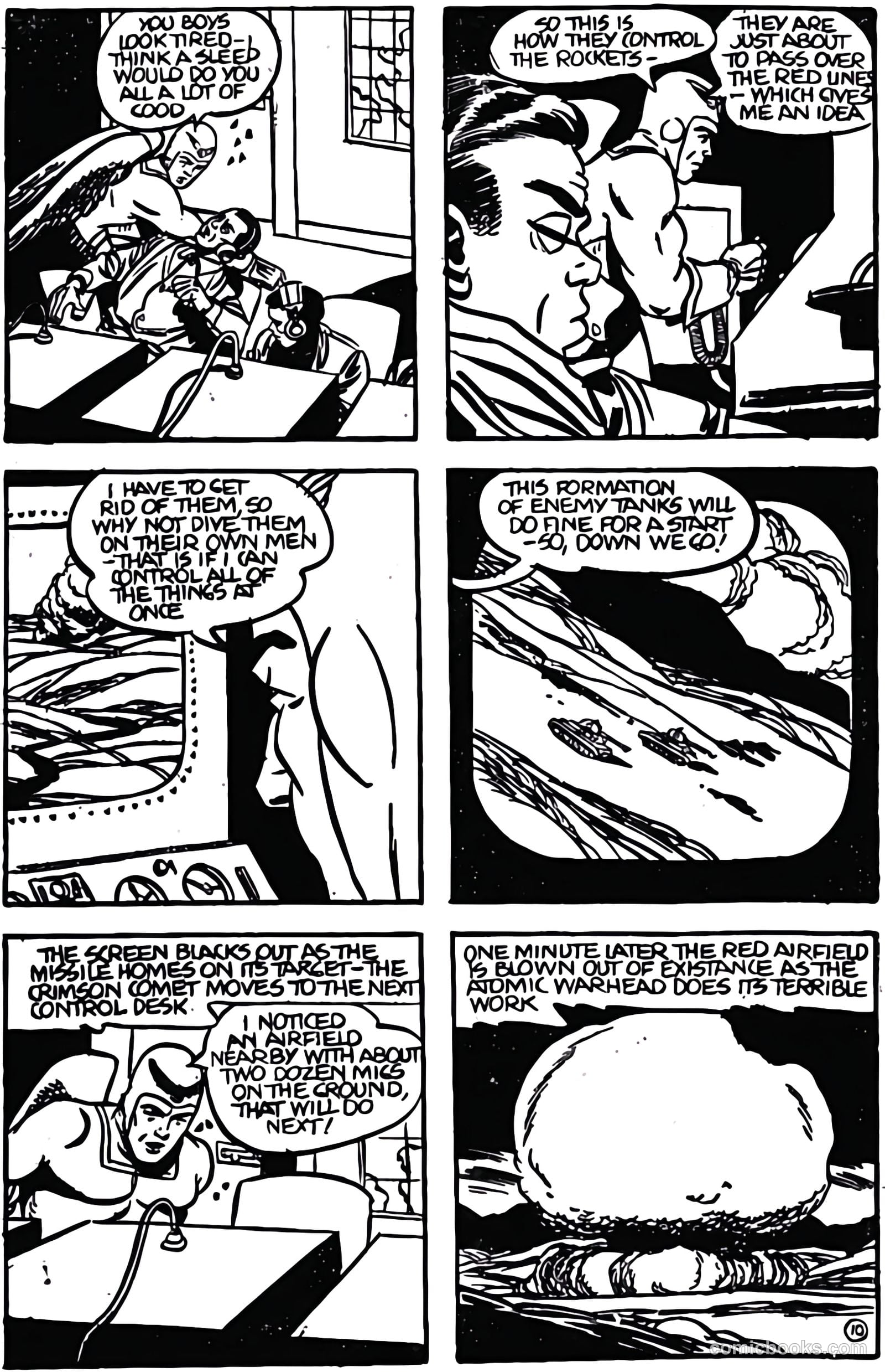 The Crimson Comet Comic #59 (1954) — page 18 of 28