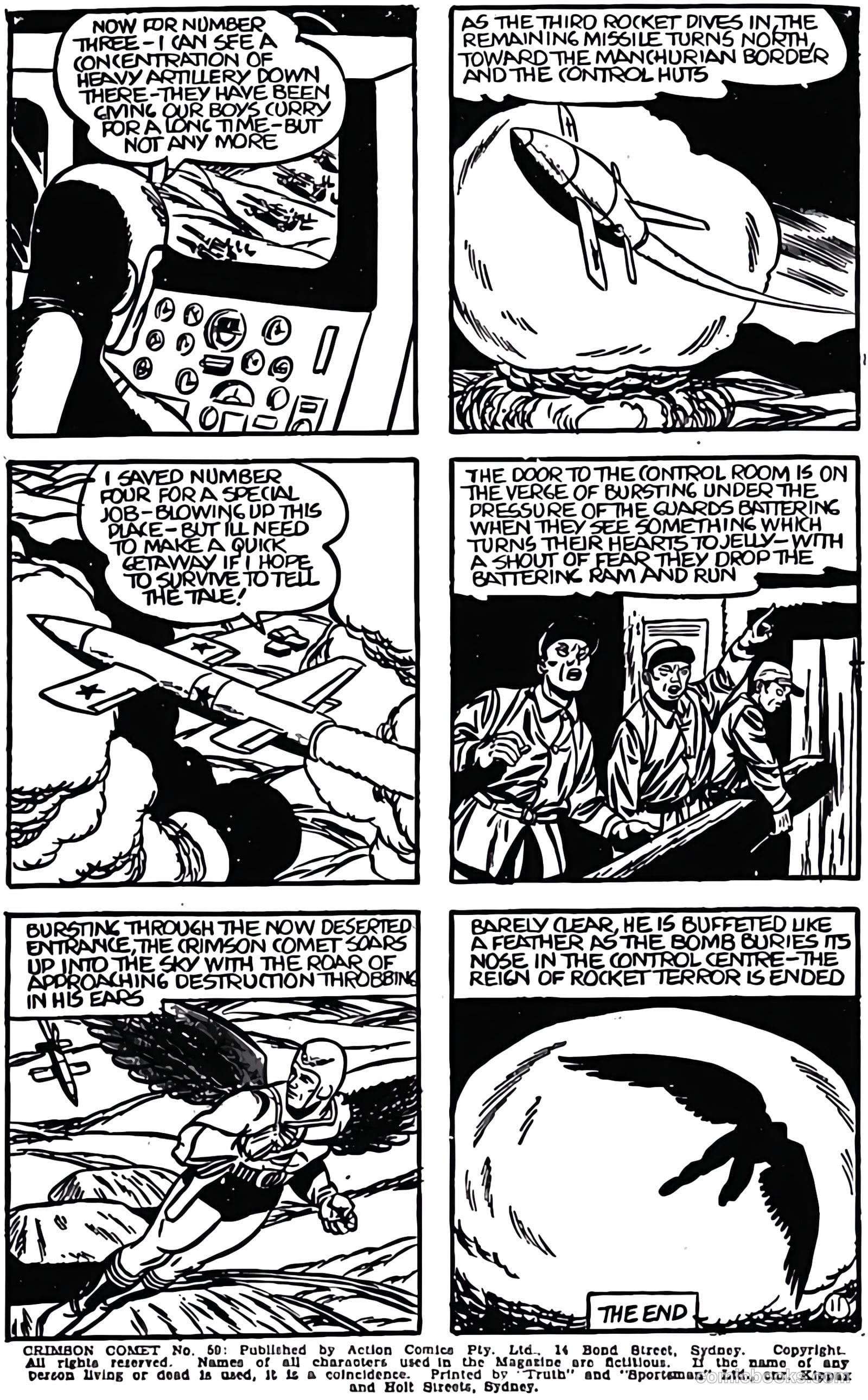 The Crimson Comet Comic #59 (1954) — page 19 of 28